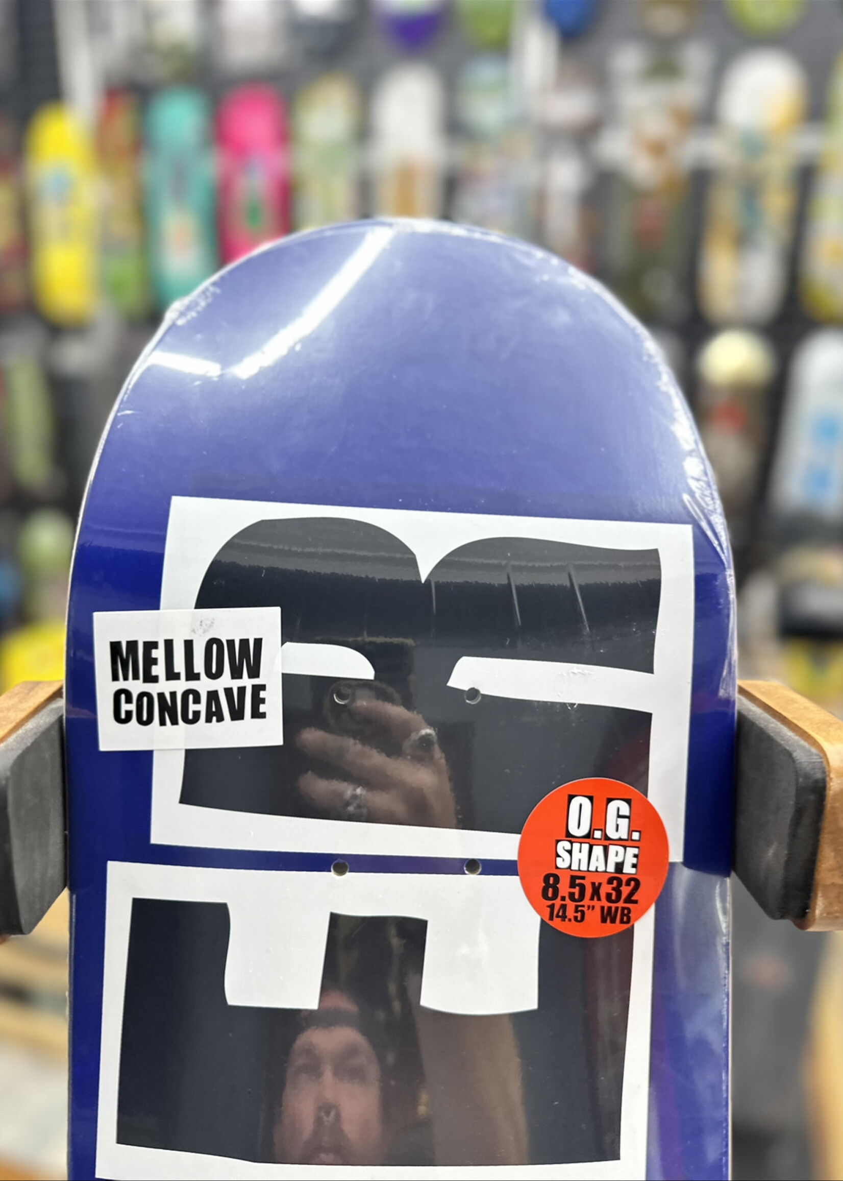 BAKER SKATEBOARDS BAKER - Brand Logo Navy - 8.5"