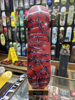 Deathwish Skateboards DEATHWISH - OG Spray Chrome Red Deck - 8.38"