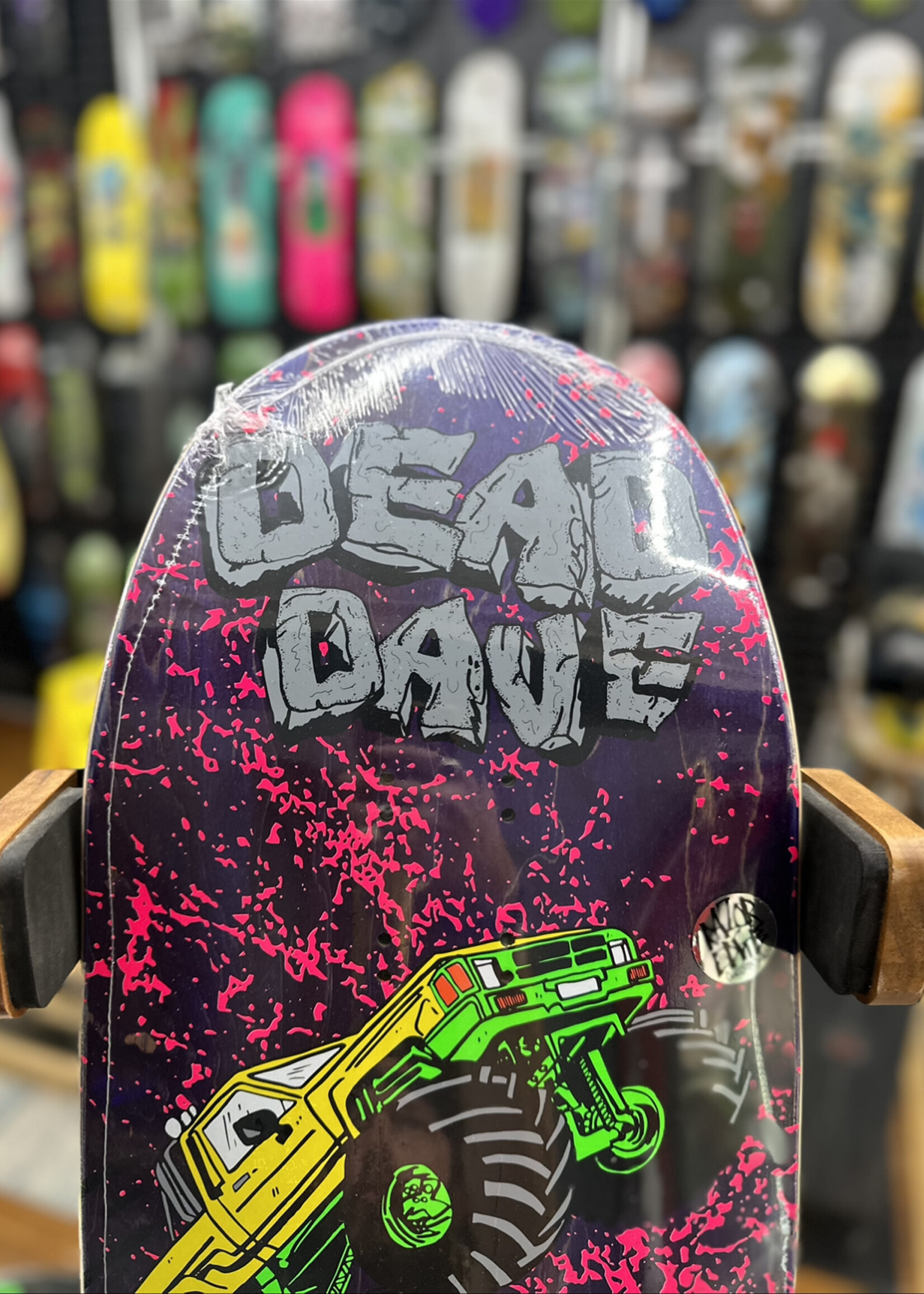 HEROIN SKATEBOARDS HEROIN SKATEBOARDS - Dead Dave Knock Off Deck - 10.1"