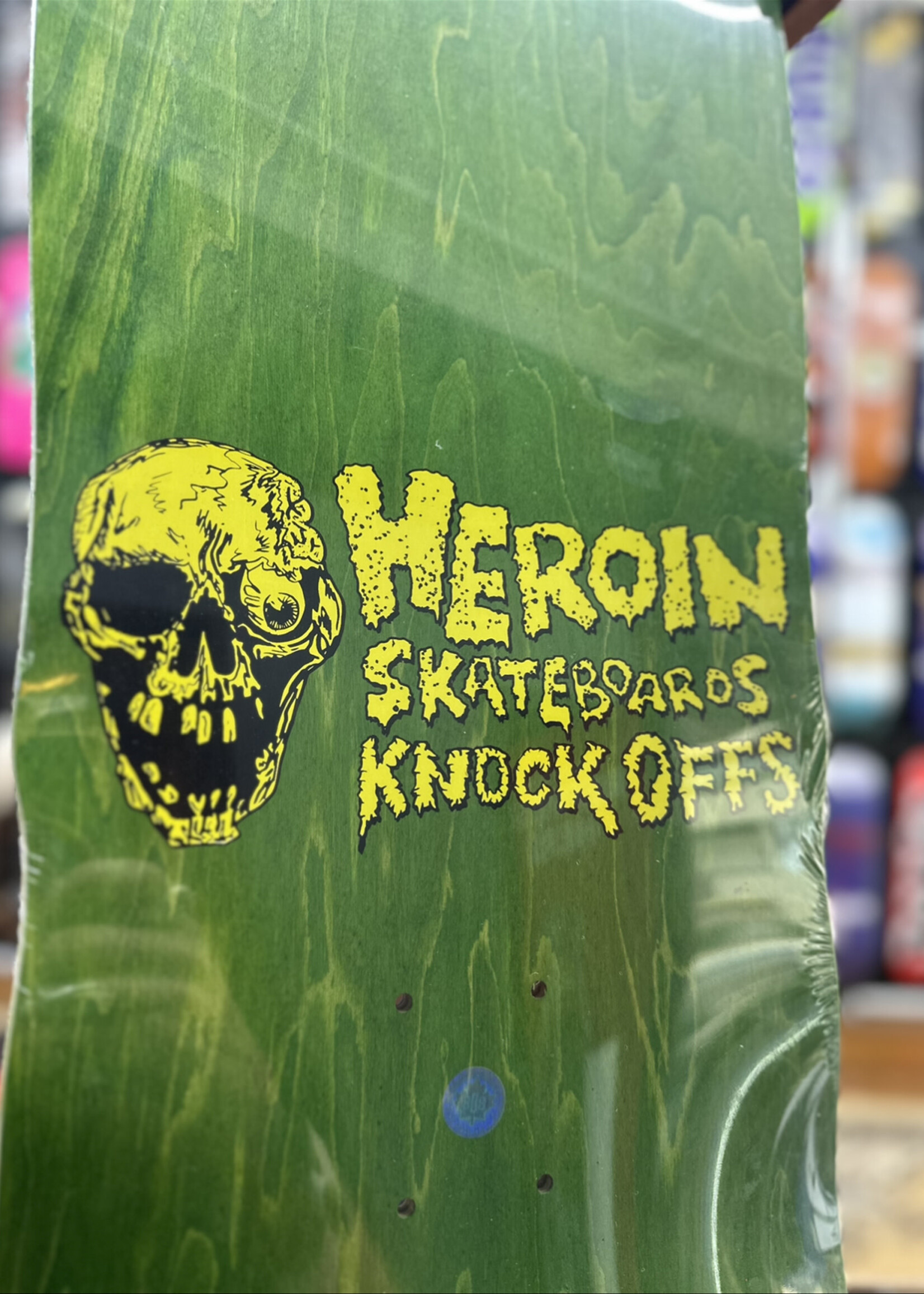 HEROIN SKATEBOARDS HEROIN SKATEBOARDS - Dead Dave Knock Off Deck - 10.1"