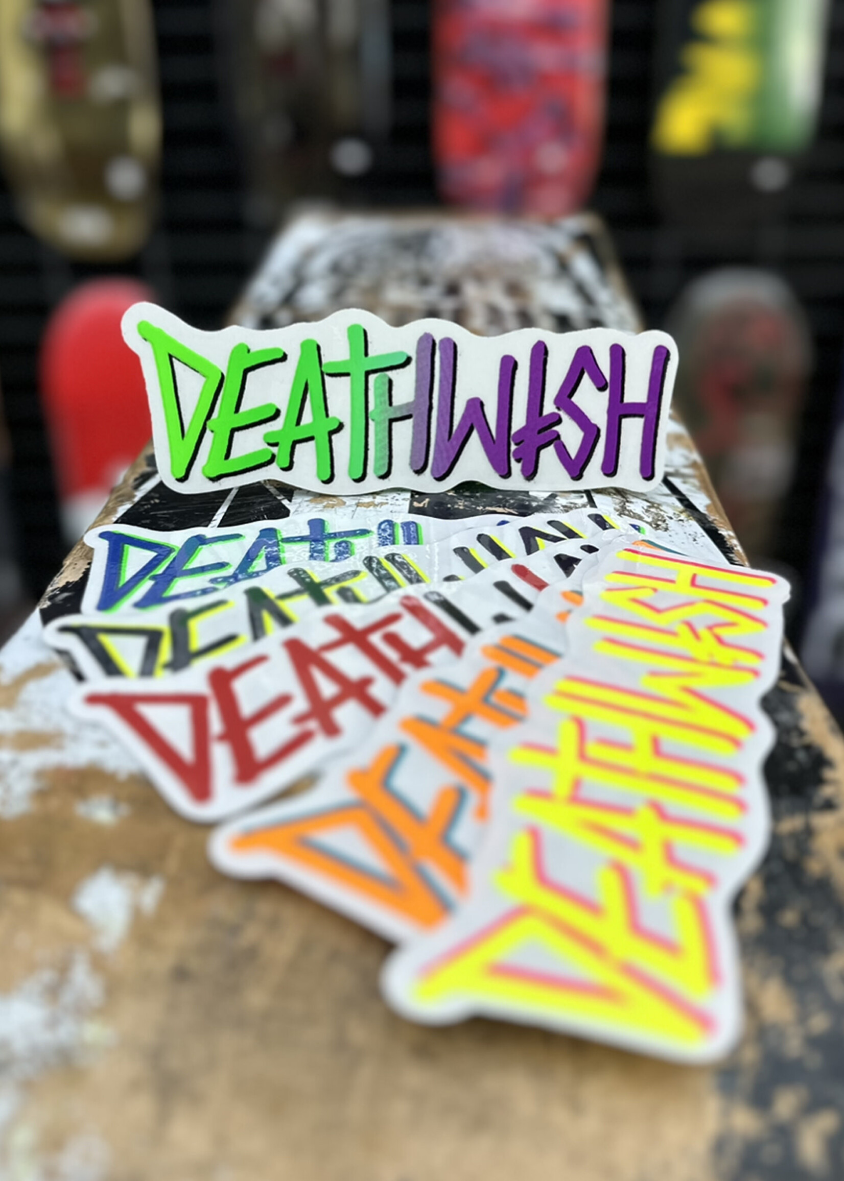 Deathwish Skateboards DEATHWISH - Deathspray Sticker - 16.5cm