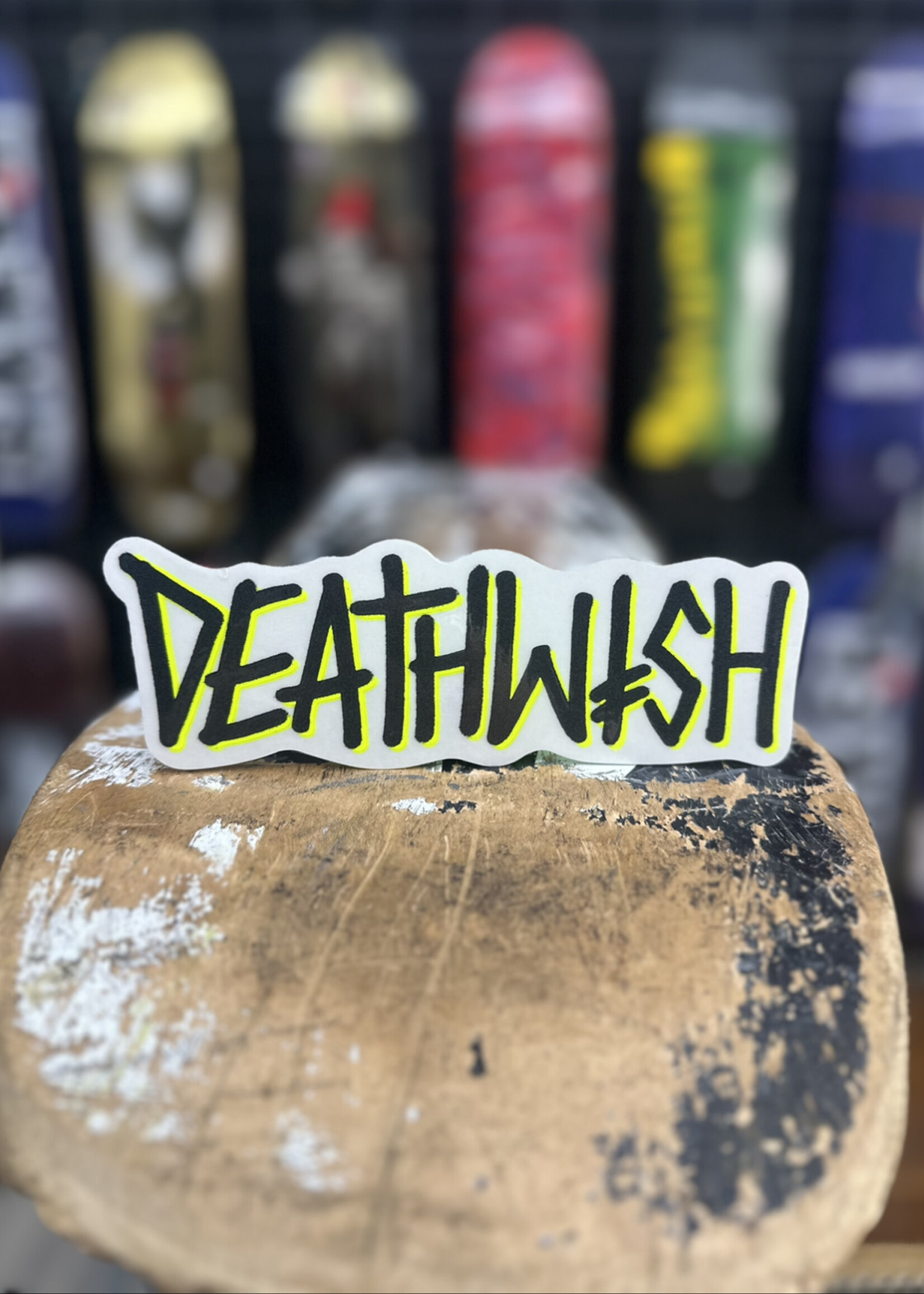 Deathwish Skateboards DEATHWISH - Deathspray Sticker - 16.5cm