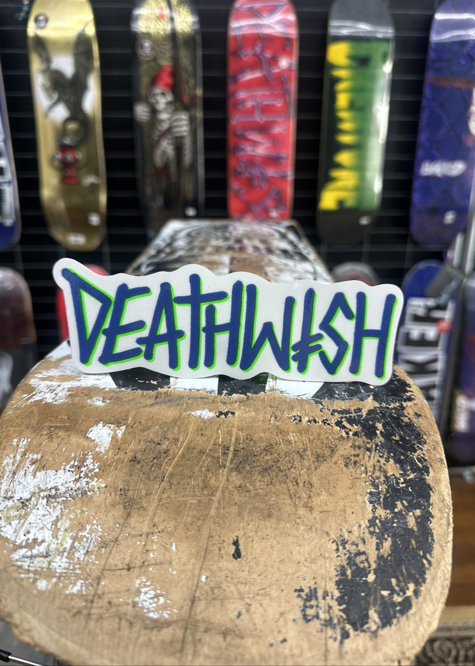 Deathwish Skateboards DEATHWISH - Deathspray Sticker - 16.5cm