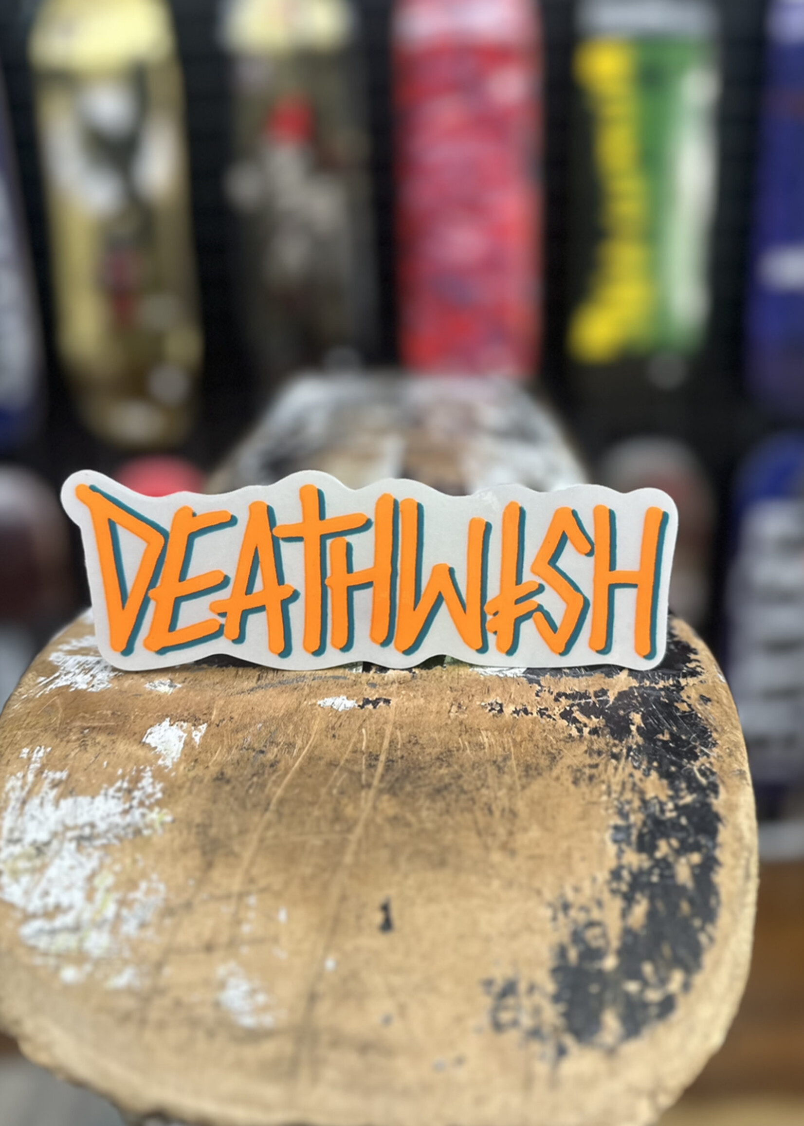 Deathwish Skateboards DEATHWISH - Deathspray Sticker - 16.5cm