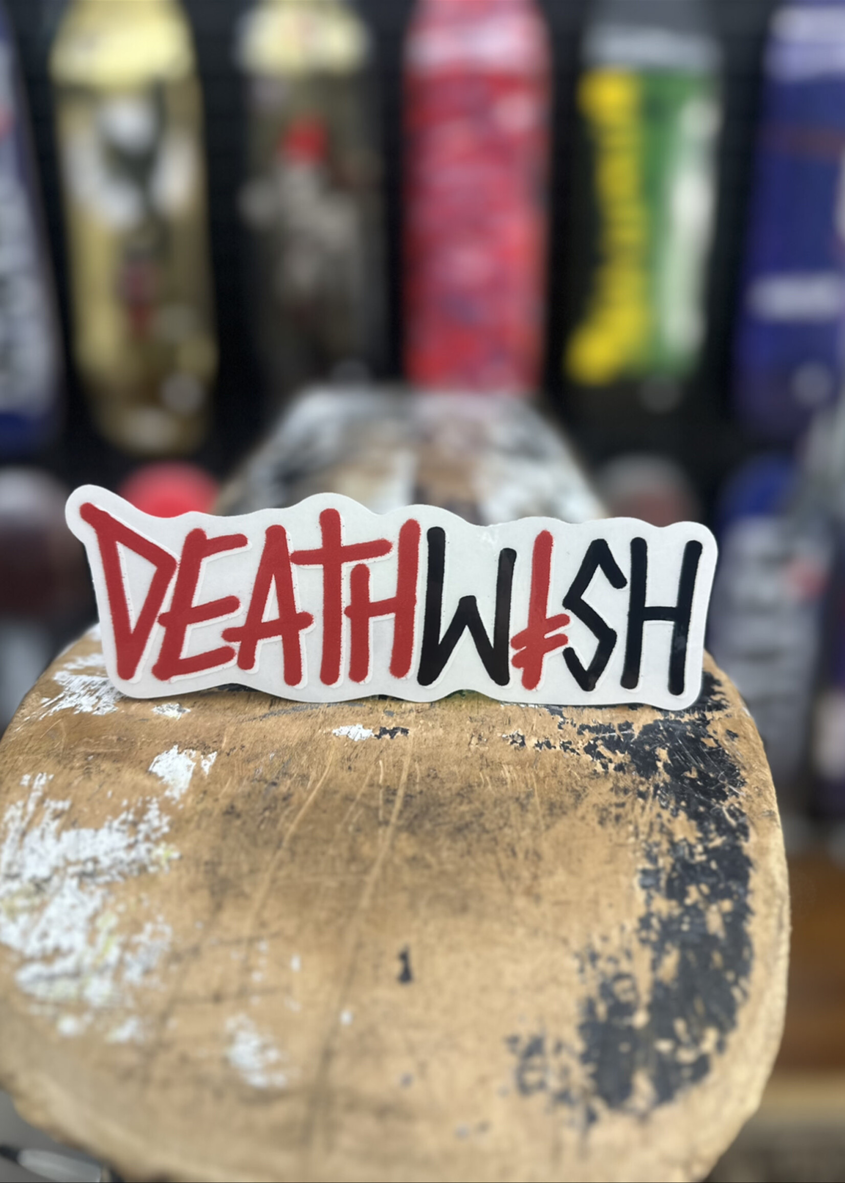 Deathwish Skateboards DEATHWISH - Deathspray Sticker - 16.5cm