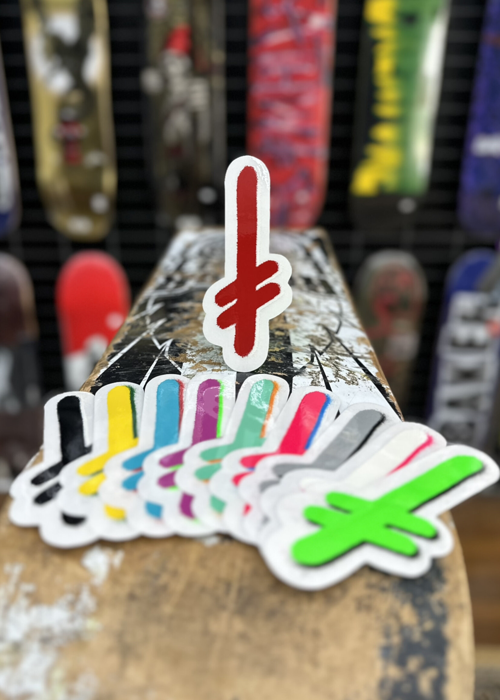 Deathwish Skateboards DEATHWISH - Gang Logo Sticker - 5.5"