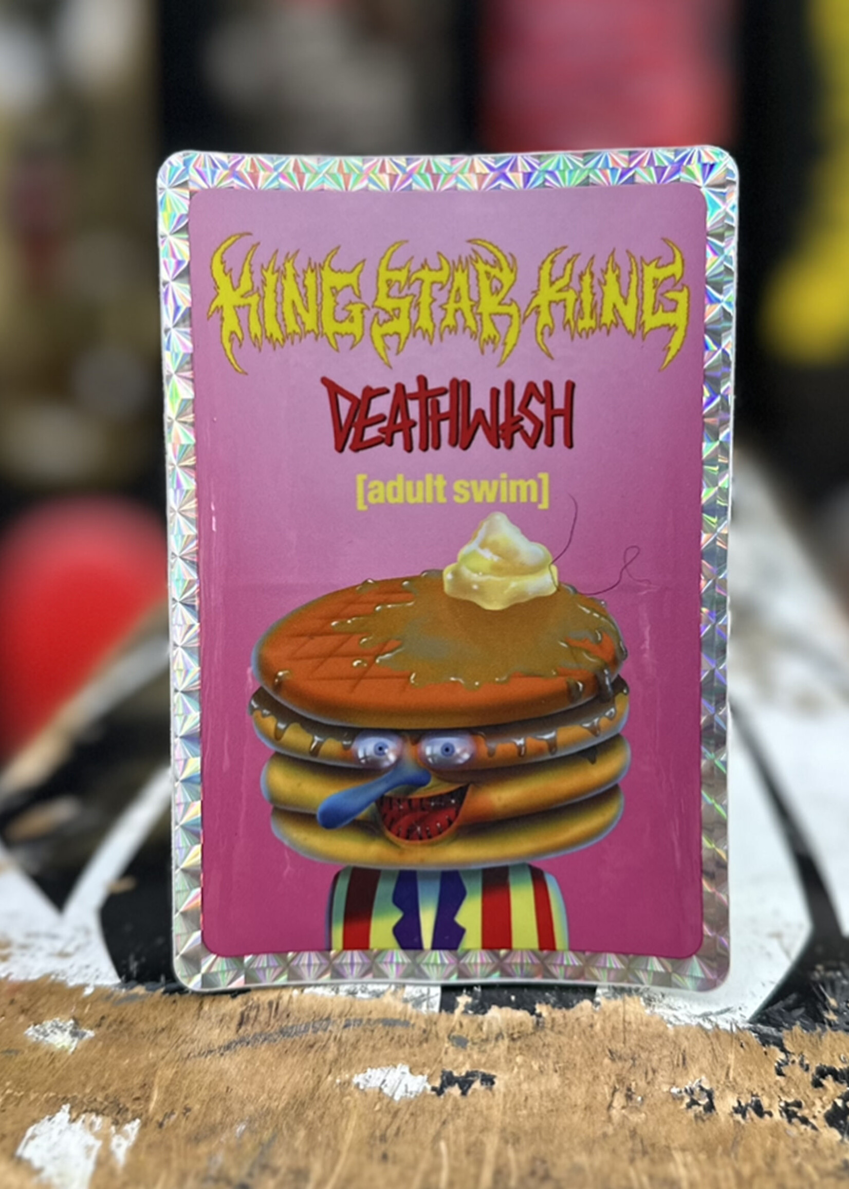 Deathwish Skateboards DEATHWISH - King Star King Foil Sticker - 14cm