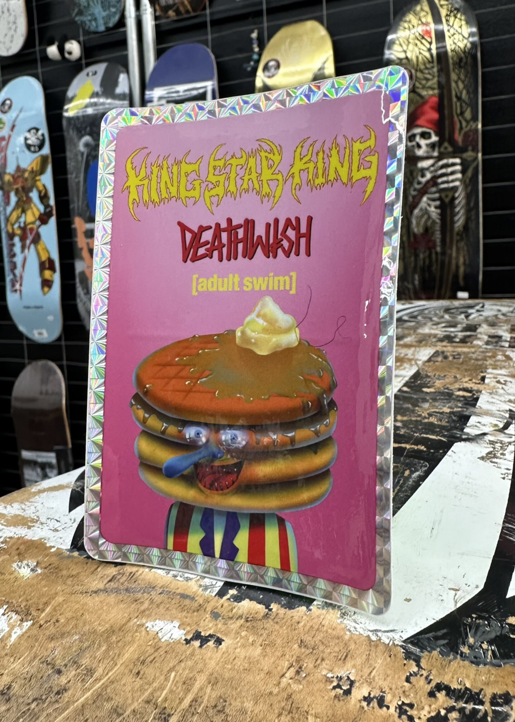 Deathwish Skateboards DEATHWISH - King Star King Foil Sticker - 14cm