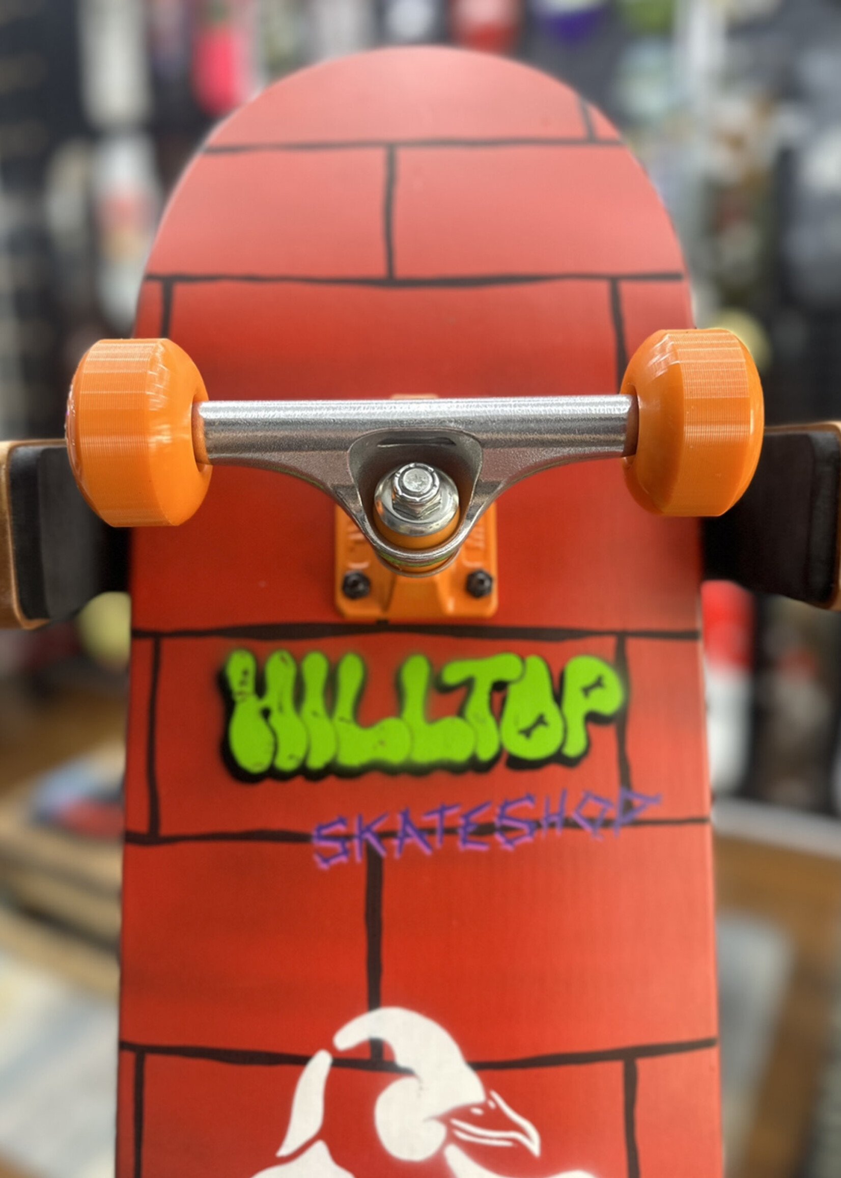 Local Artists LOCAL ARTISTS - Xus D. Demiurge Red Brick Skate Penguin - 8.0" Complete