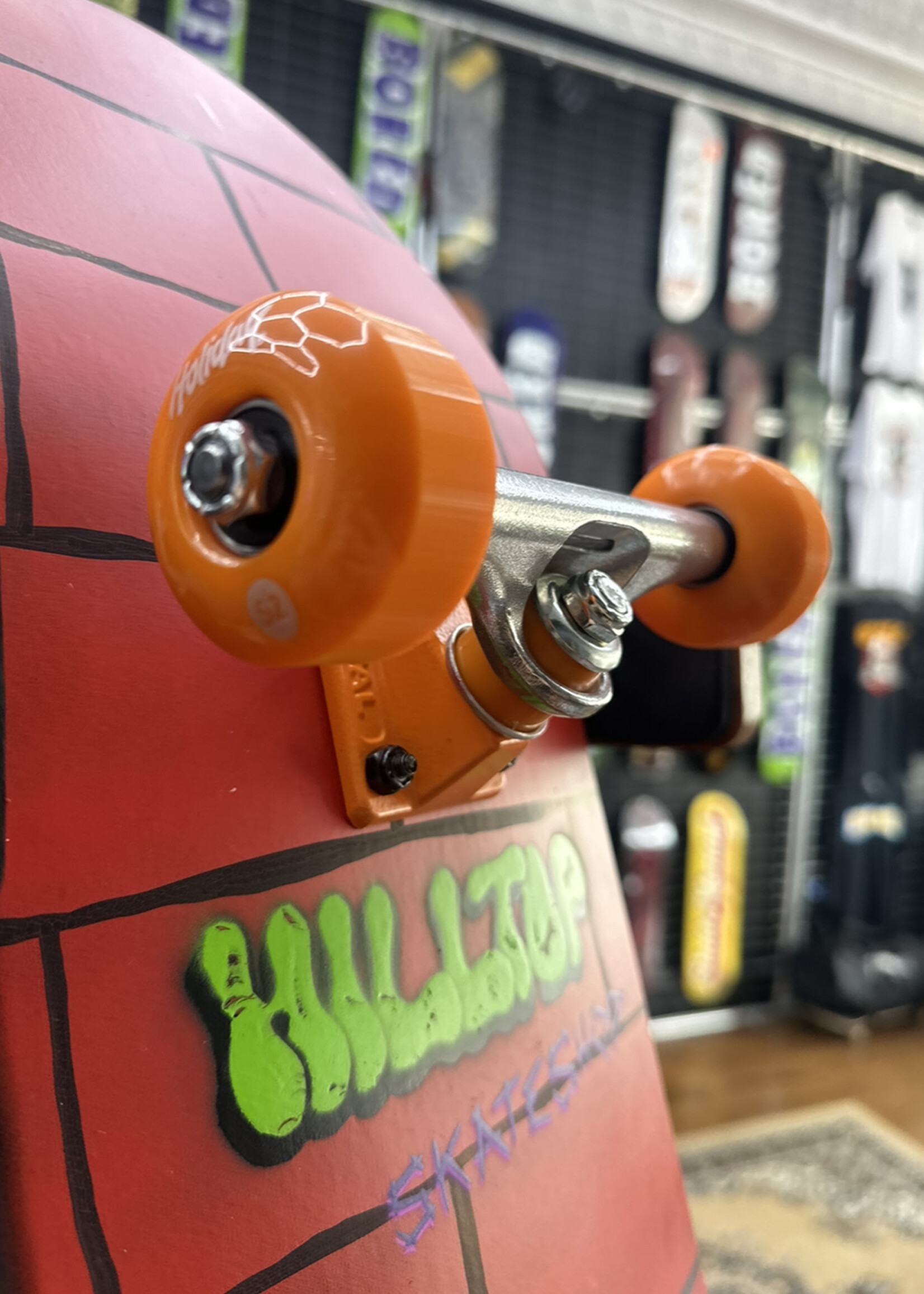 Local Artists LOCAL ARTISTS - Xus D. Demiurge Red Brick Skate Penguin - 8.0" Complete