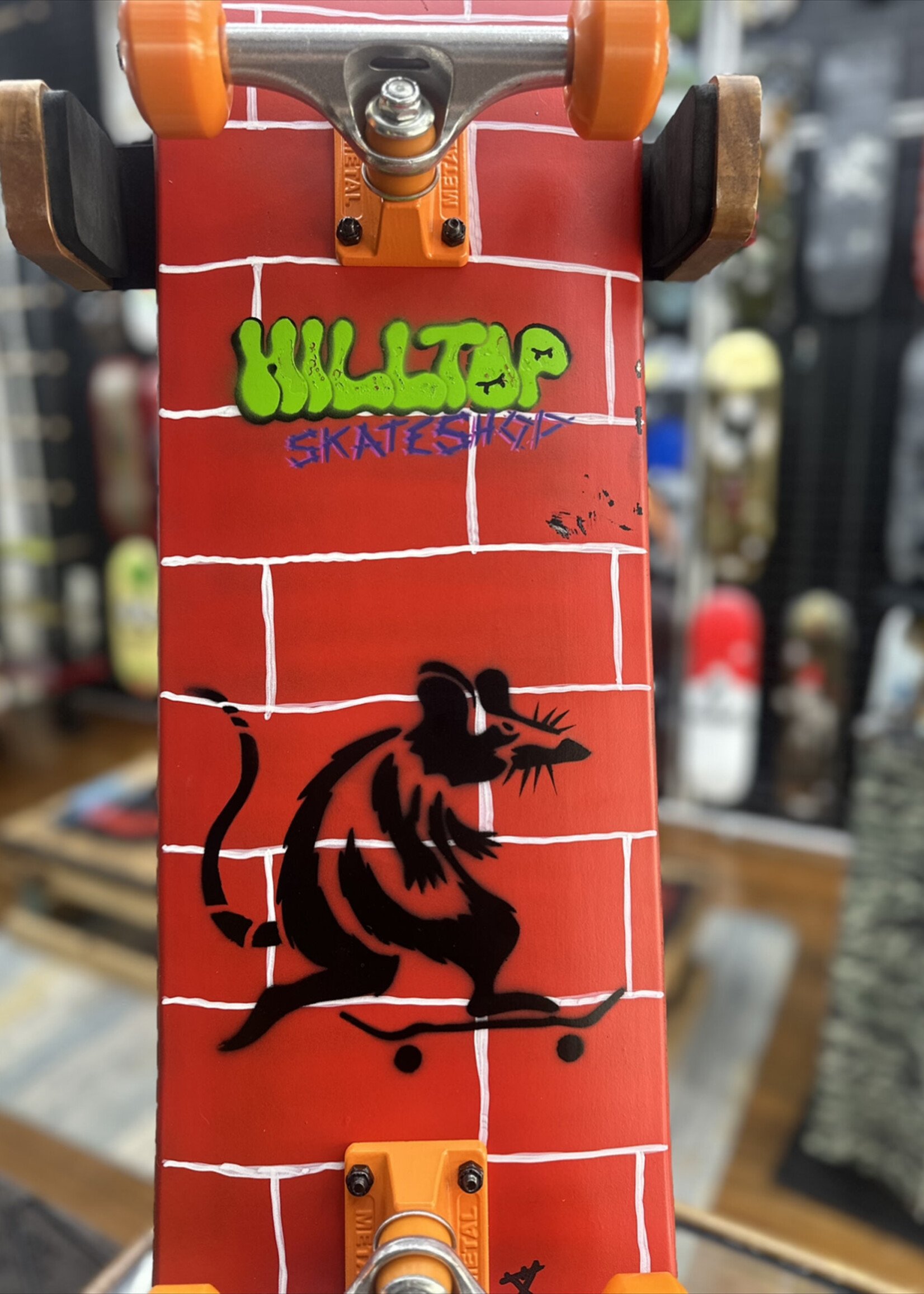 Local Artists LOCAL ARTISTS - Xus D. Demiurge Red Brick Skate Rat - 8.0"  Complete