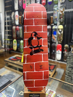 BOREDing. BOREDing - Hand Painted Brick Skate Penguin - 8.375"