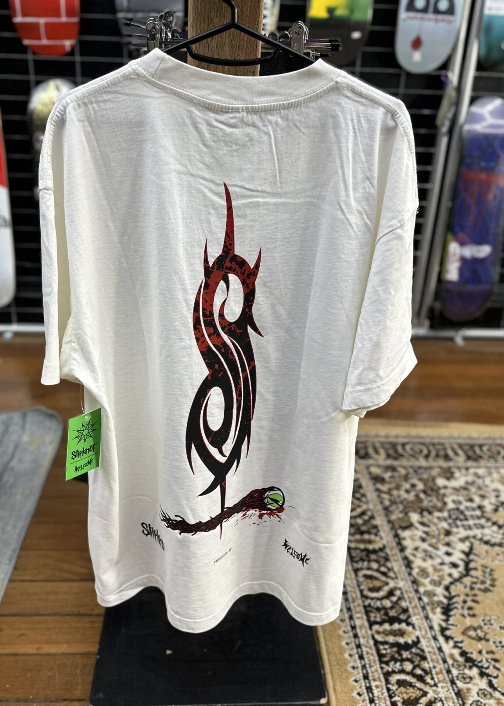 Welcome WELCOME SKATEBOARDS - Slipknot Spit it Out Tee White