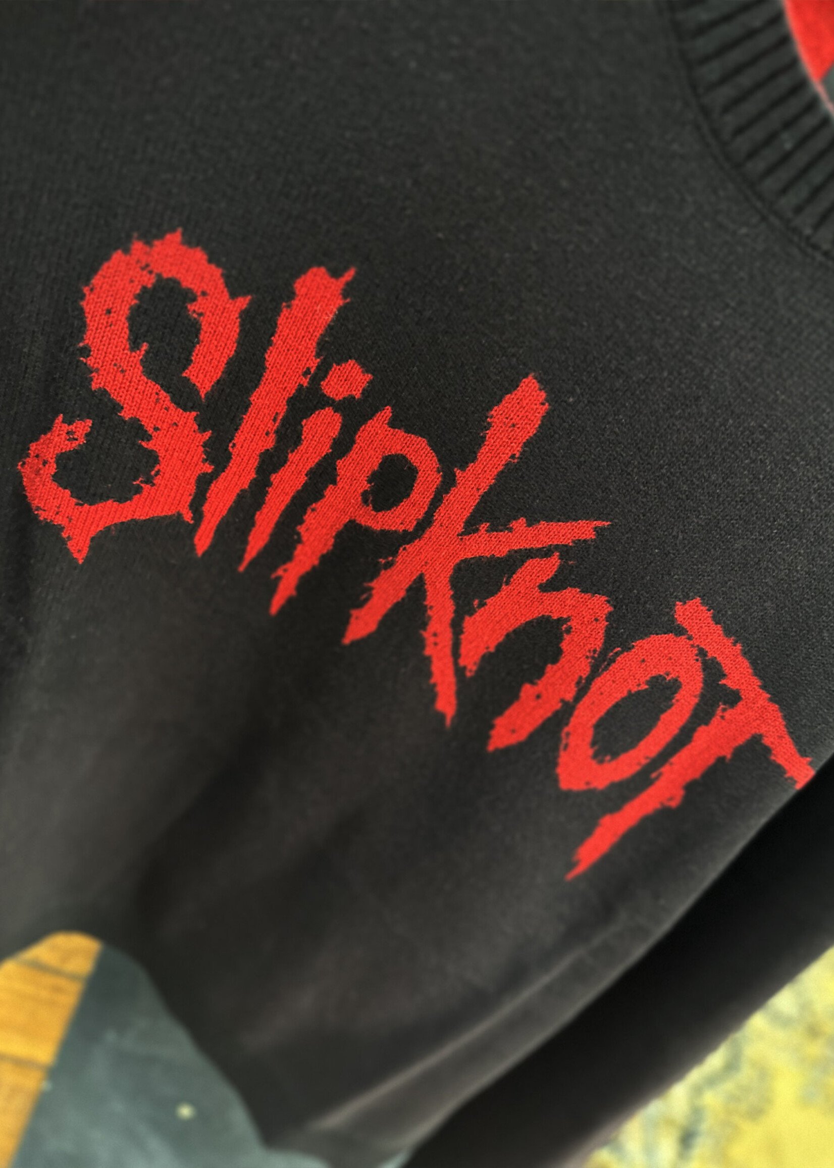 Welcome WELCOME SKATEBOARDS - Slipknot Overprint Sweater Black/Red