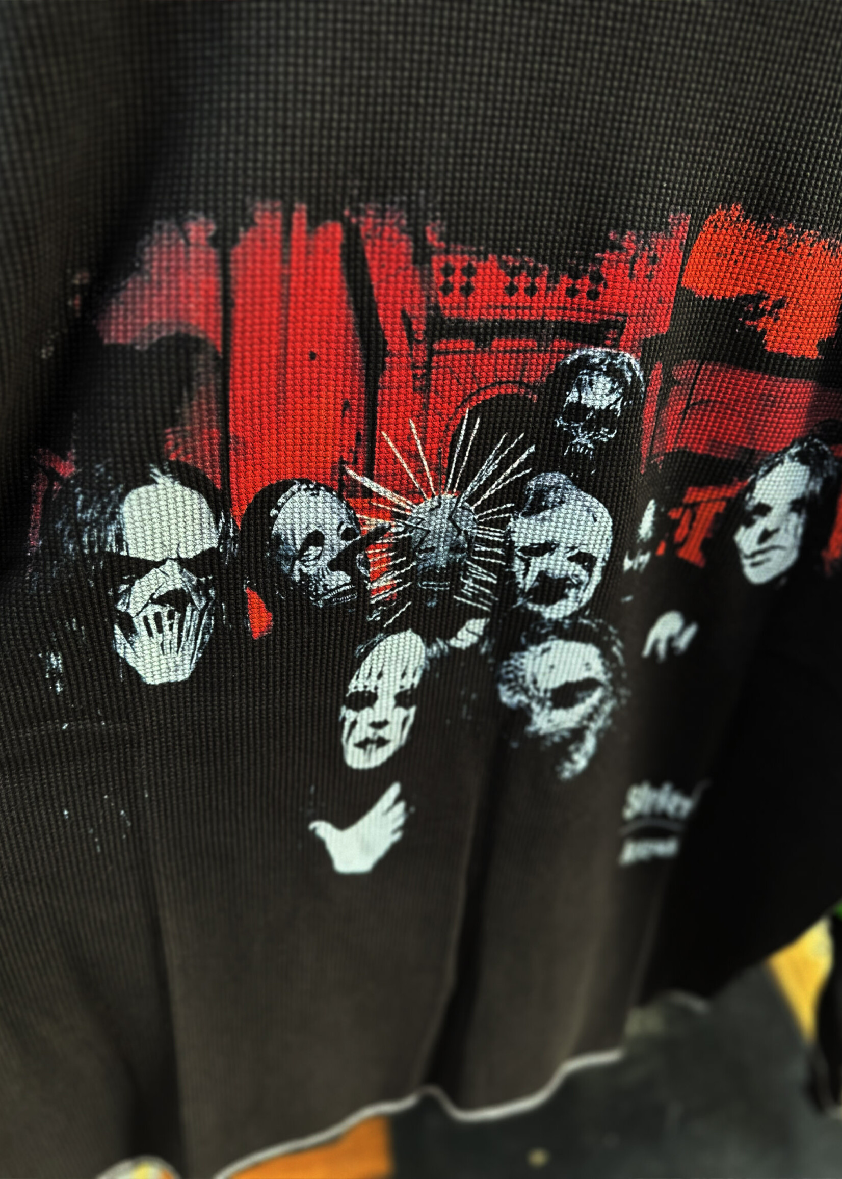 Welcome WELCOME SKATEBOARDS - Slipknot Masks Contrast Stitch Thermal