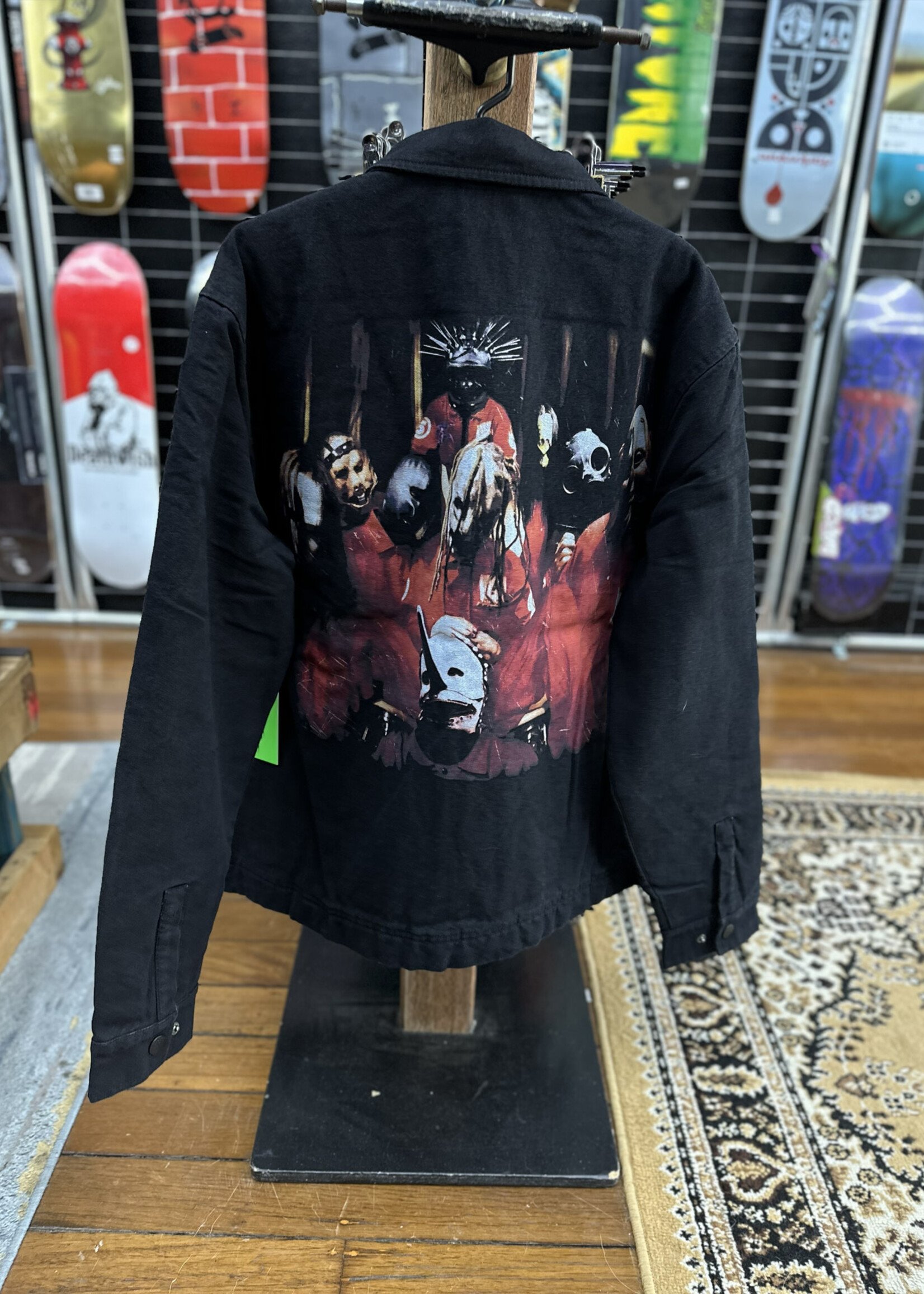 Welcome WELCOME SKATEBOARDS - Slipknot Self-Titled Printed Jacket Black