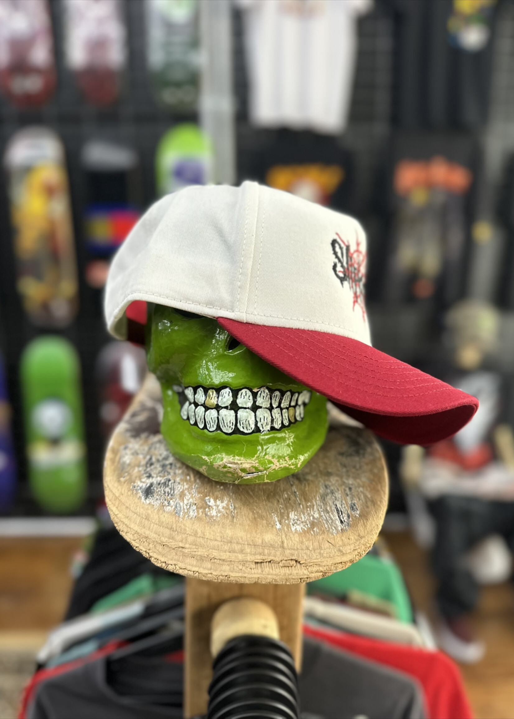 Welcome WELCOME SKATEBOARDS - Slipknot Nonagram Cap White/Red
