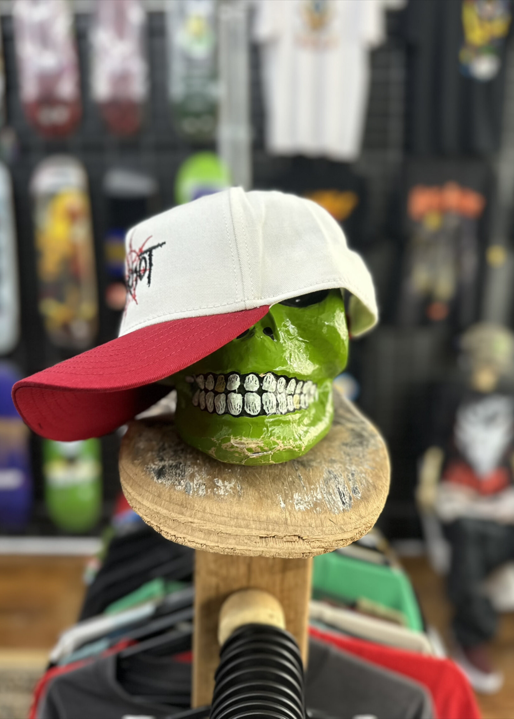 Welcome WELCOME SKATEBOARDS - Slipknot Nonagram Cap White/Red