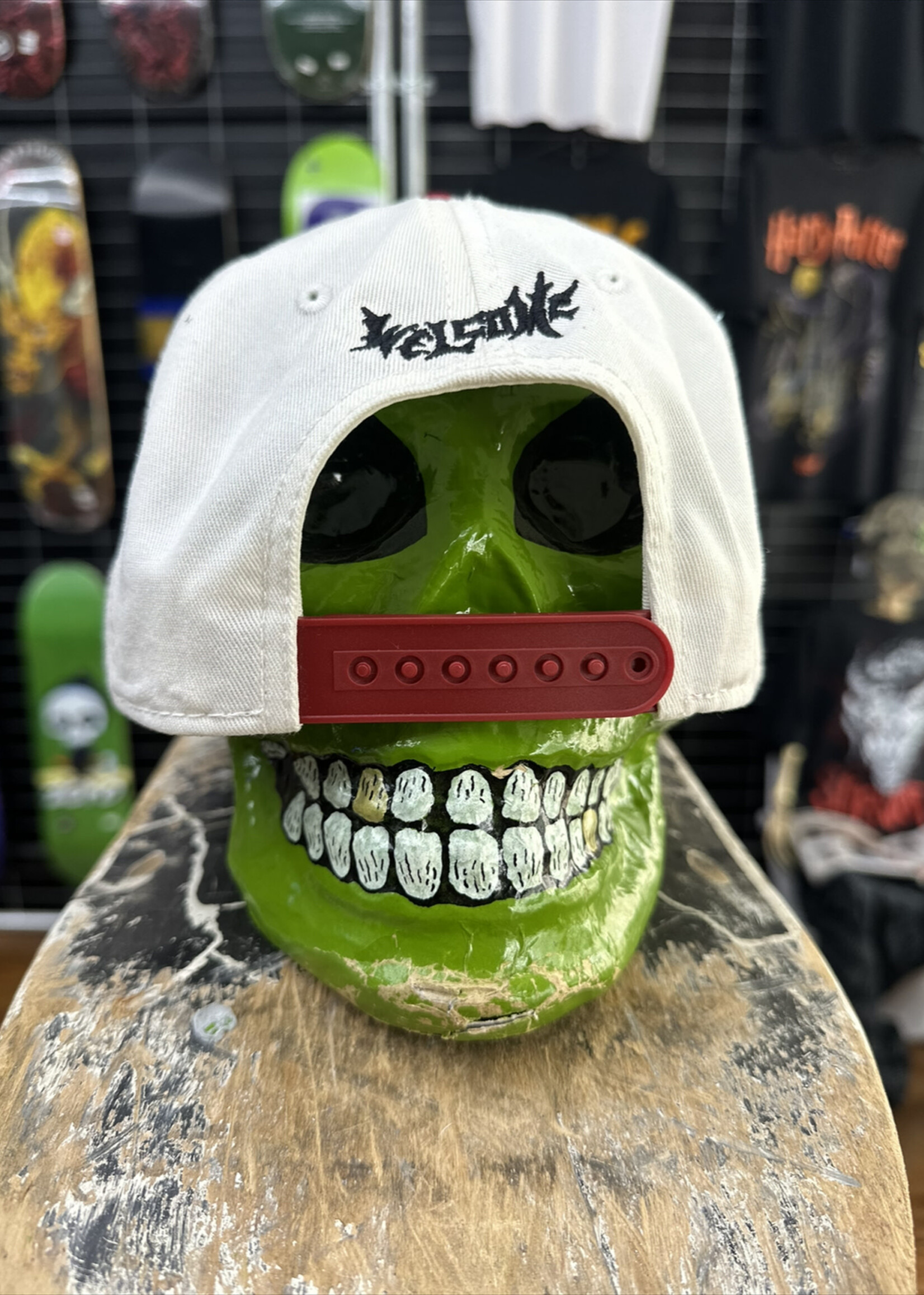 Welcome WELCOME SKATEBOARDS - Slipknot Nonagram Cap White/Red