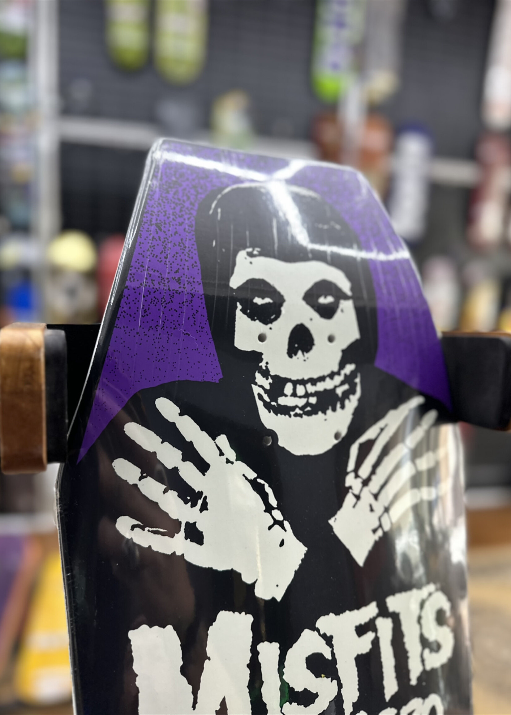 Zero ZERO - Misfits - Glow Fiend Coffin - 9.5"
