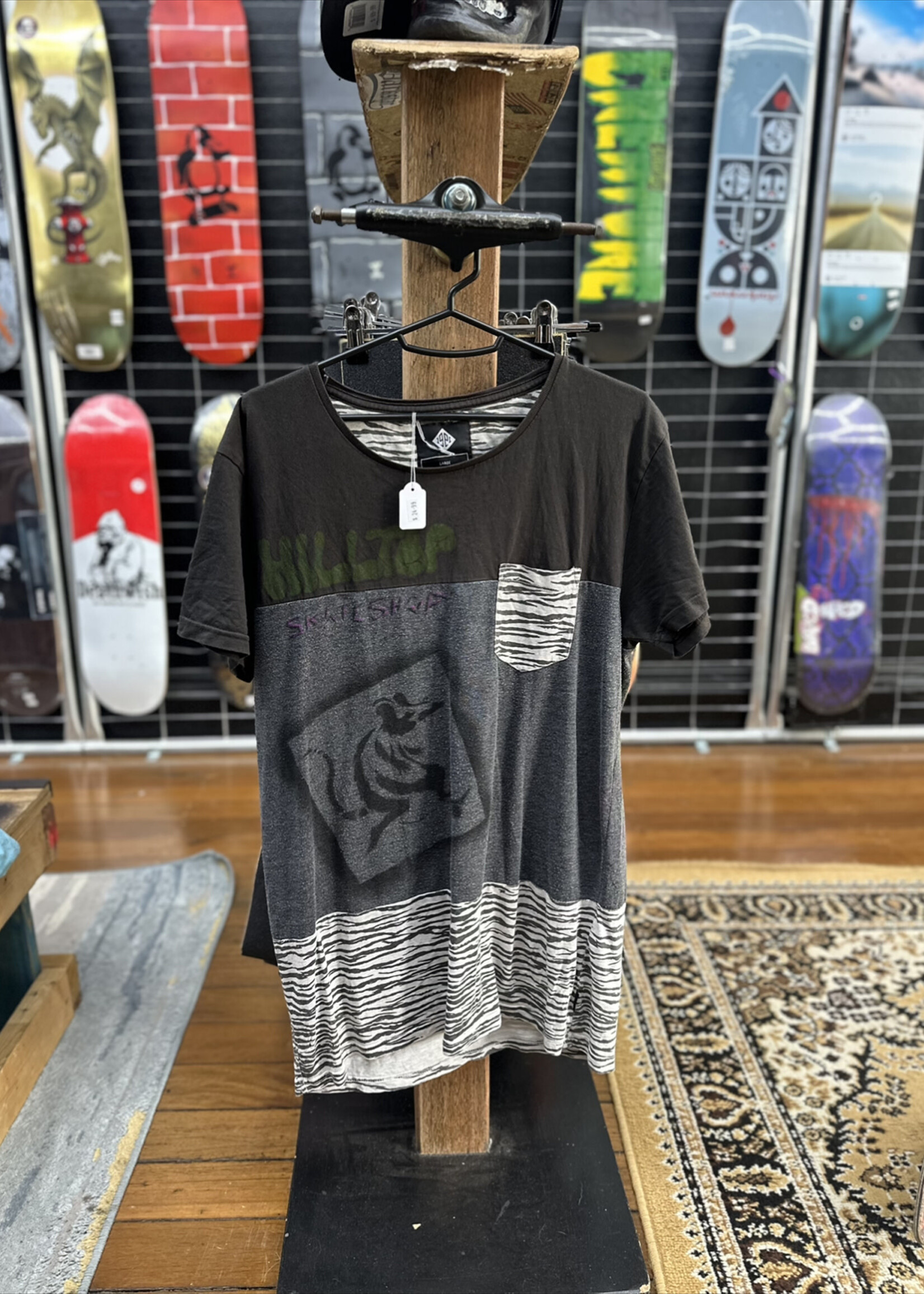 Hilltop Skateshop HILLTOP SKATESHOP - Custom Tee #20 - Large