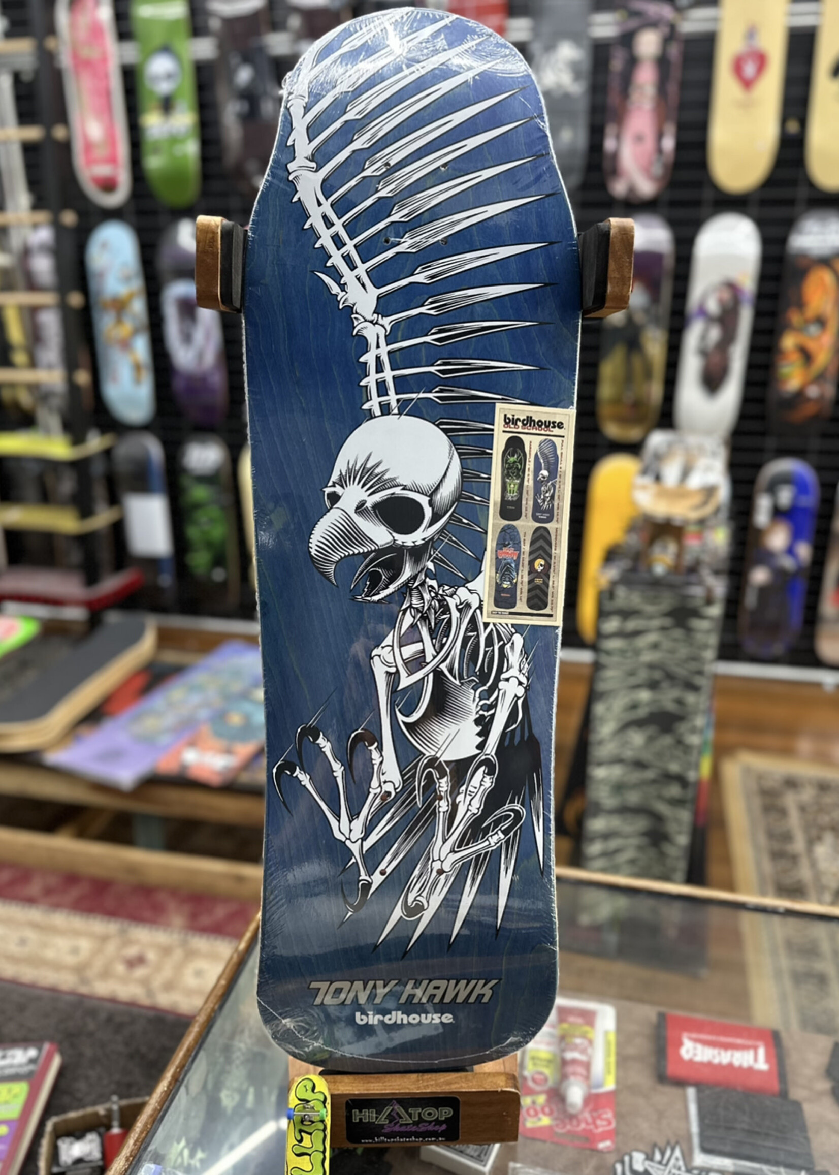 BIRDHOUSE BIRDHOUSE - Tony Hawk Old School Full Skull 2 Deck - 9.75"