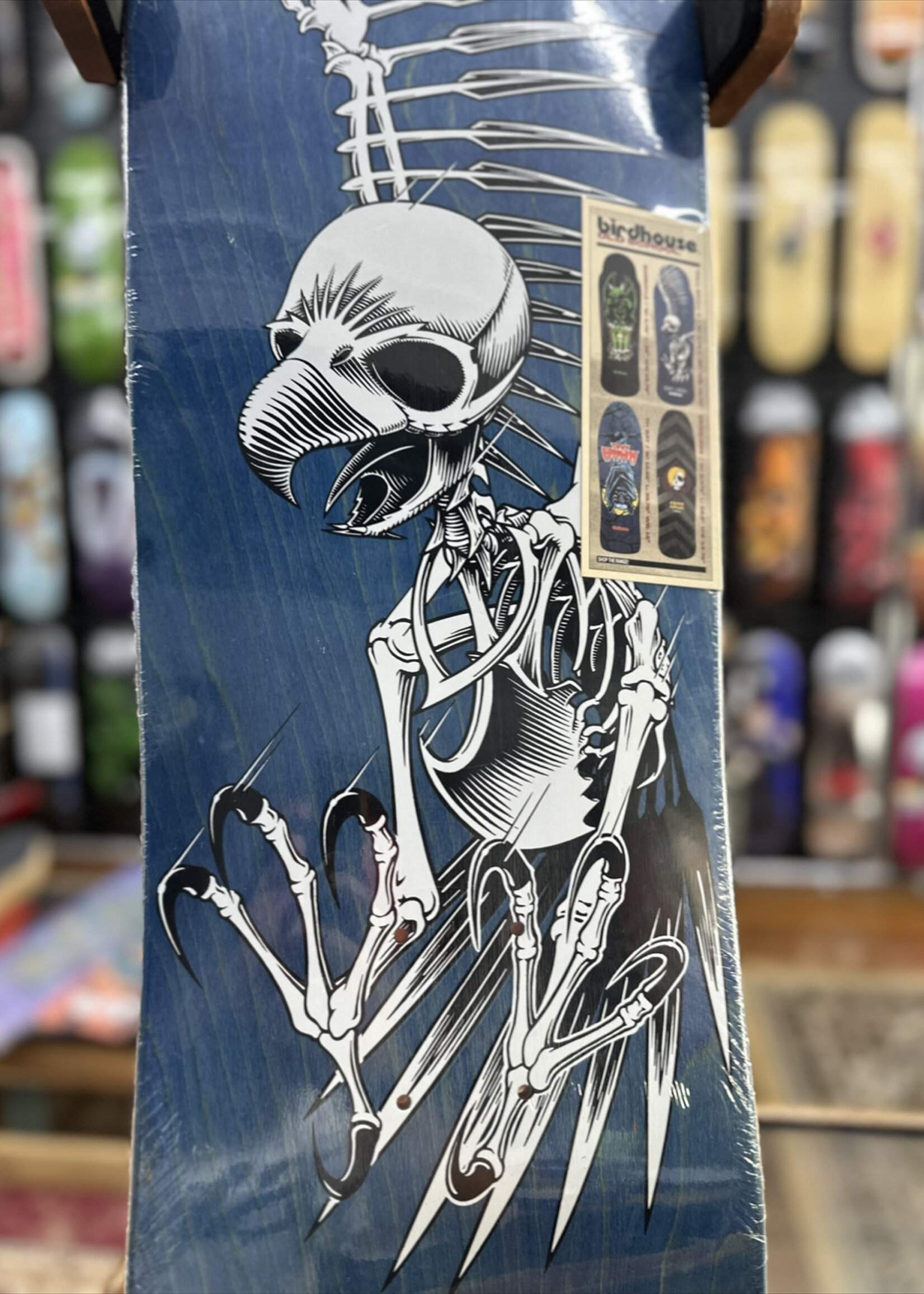 BIRDHOUSE BIRDHOUSE - Tony Hawk Old School Full Skull 2 Deck - 9.75"