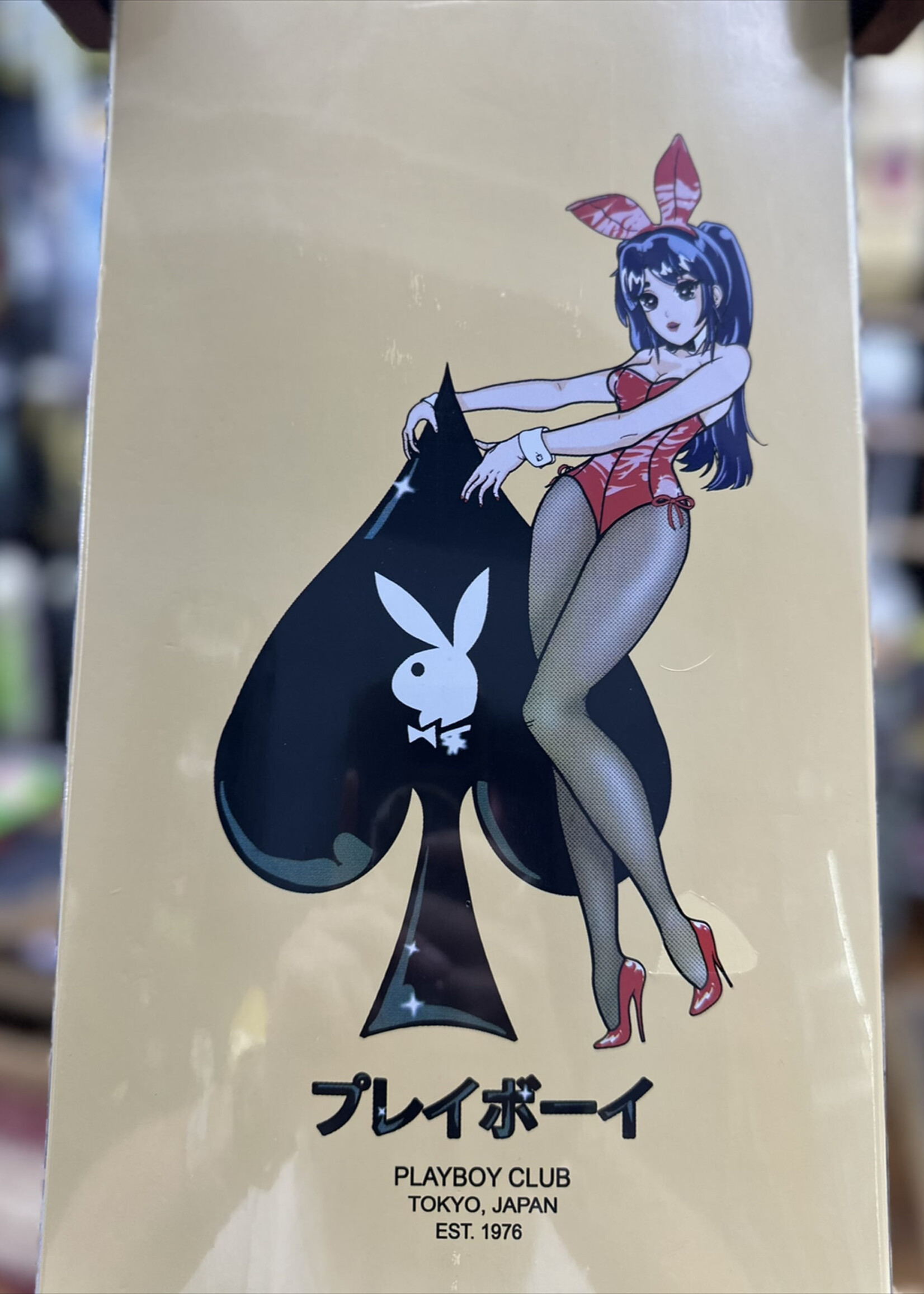 Color Bars COLOR BARS - Playboy Club Tokyo Ace of Spades - 8.25"