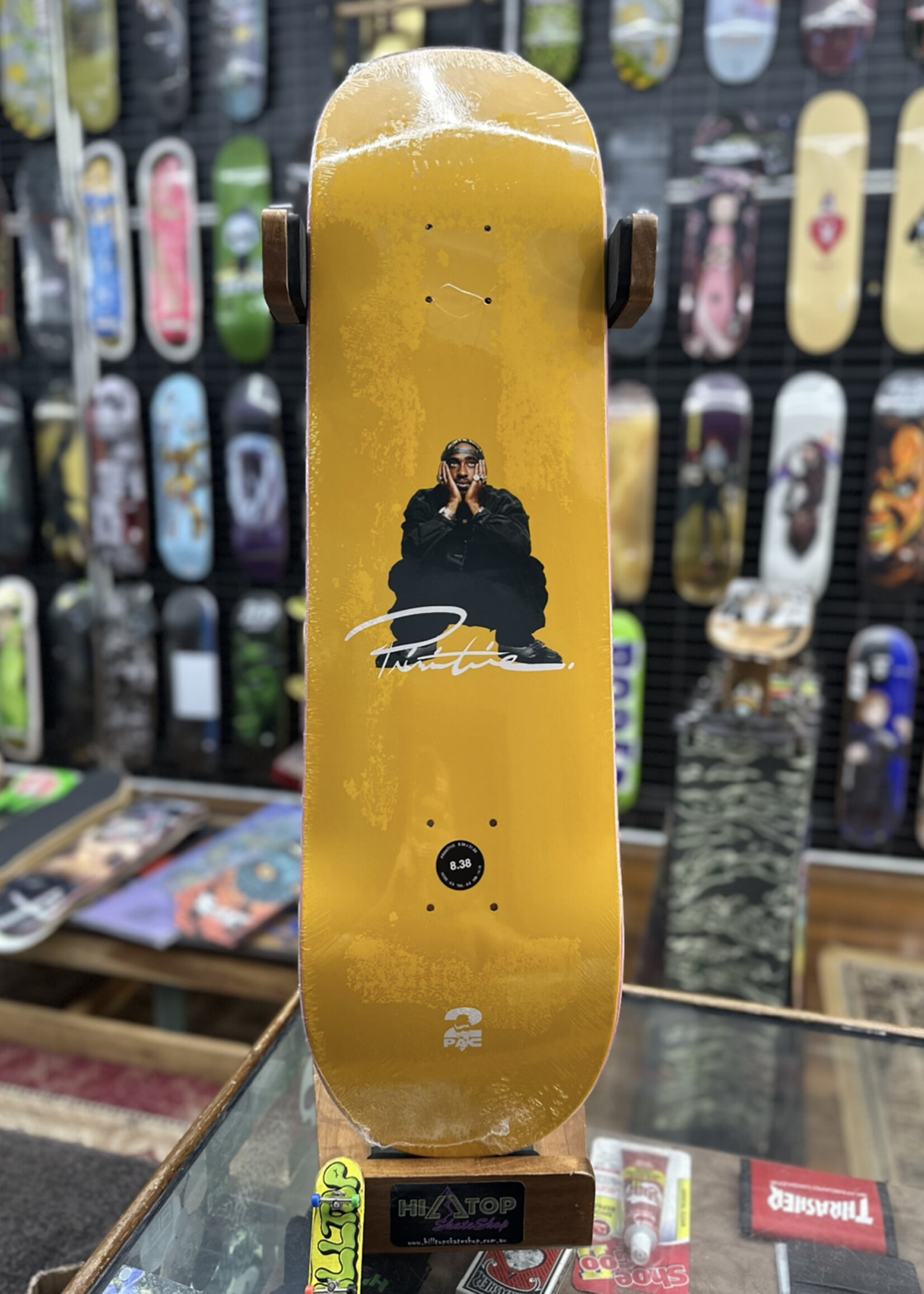 PRIMITIVE PRIMITIVE - Tupac Shakur Gold - 8.38"