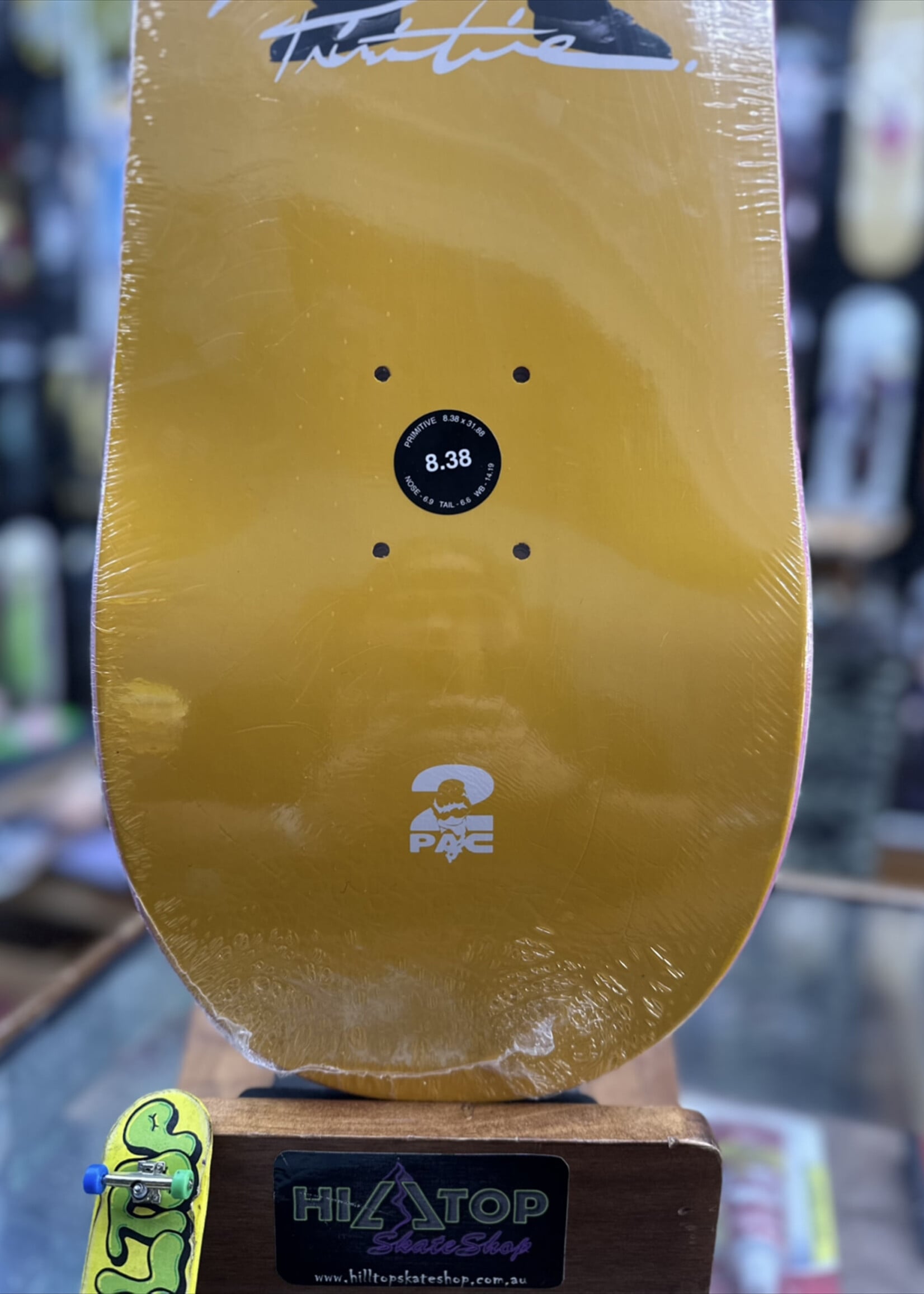 PRIMITIVE PRIMITIVE - Tupac Shakur Gold - 8.38"