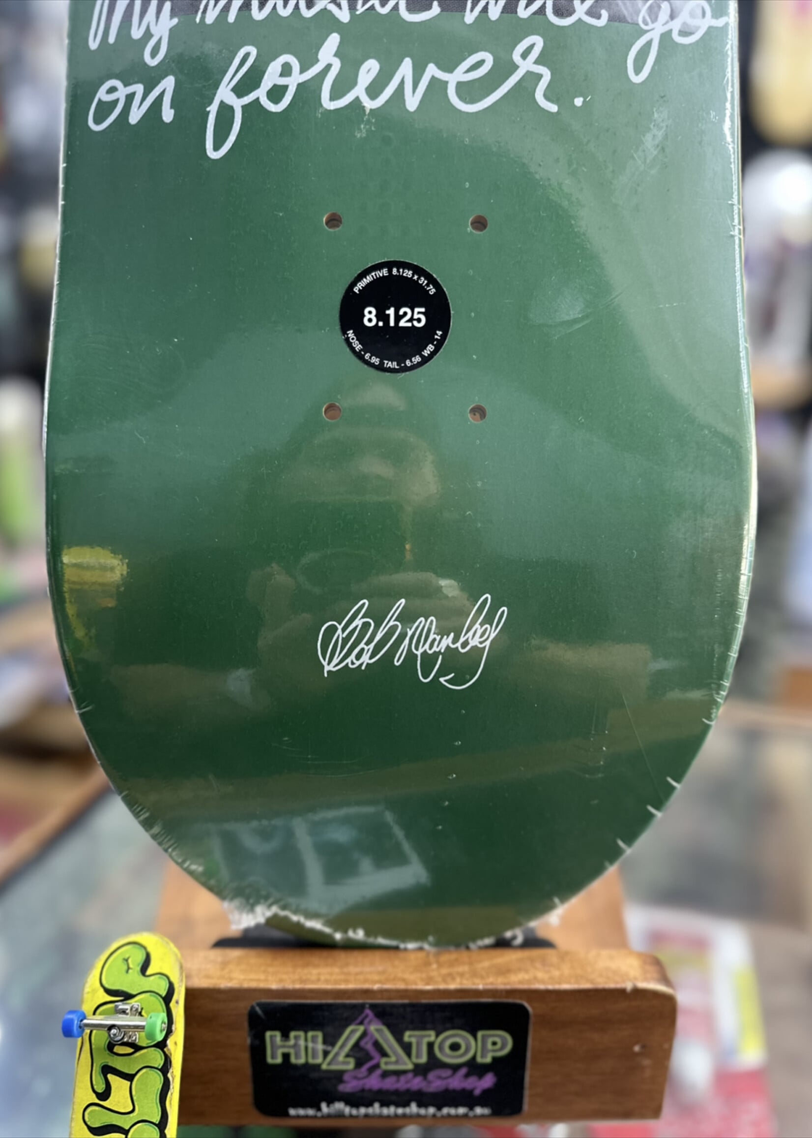 PRIMITIVE PRIMITIVE - Bob Marley Forever Green - 8.125"