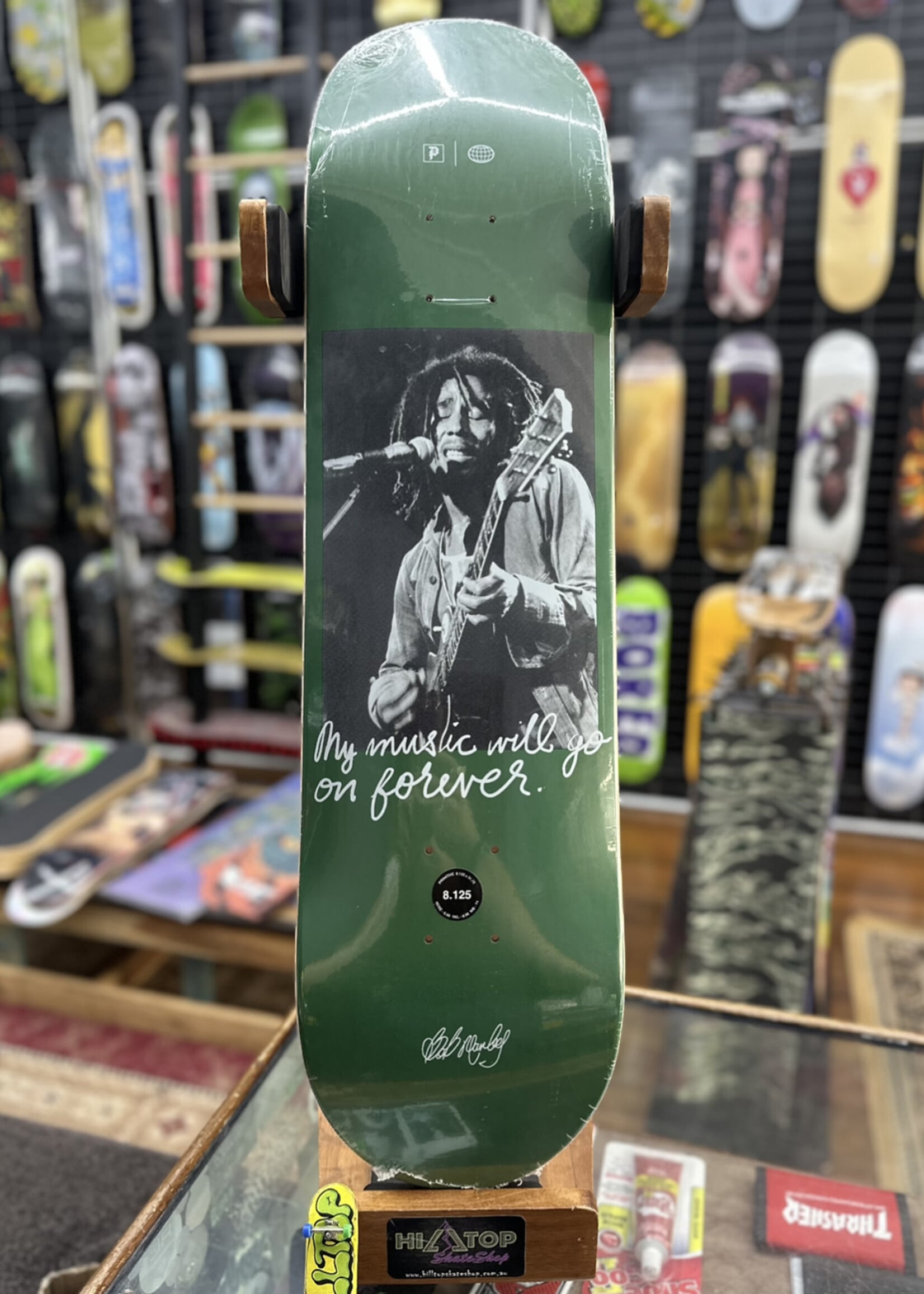 PRIMITIVE PRIMITIVE - Bob Marley Forever Green - 8.125"