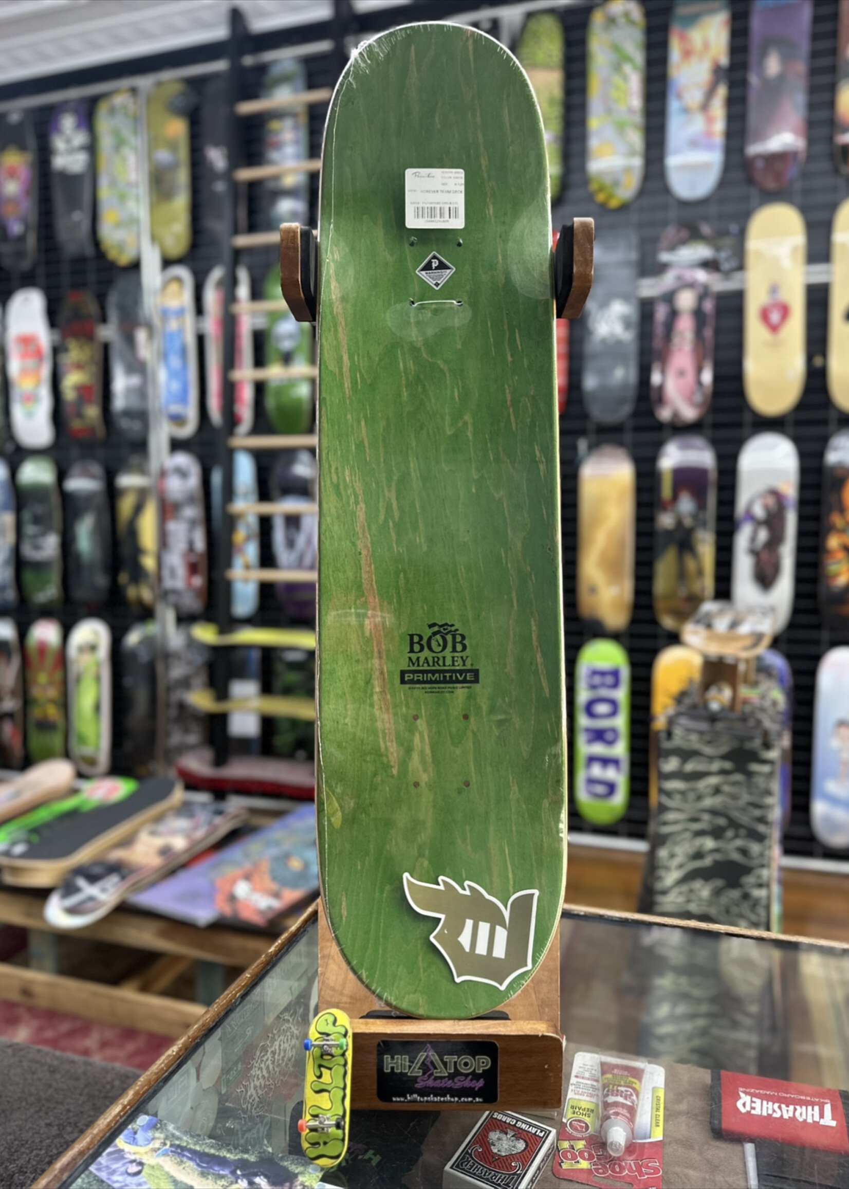 PRIMITIVE PRIMITIVE - Bob Marley Forever Green - 8.125"