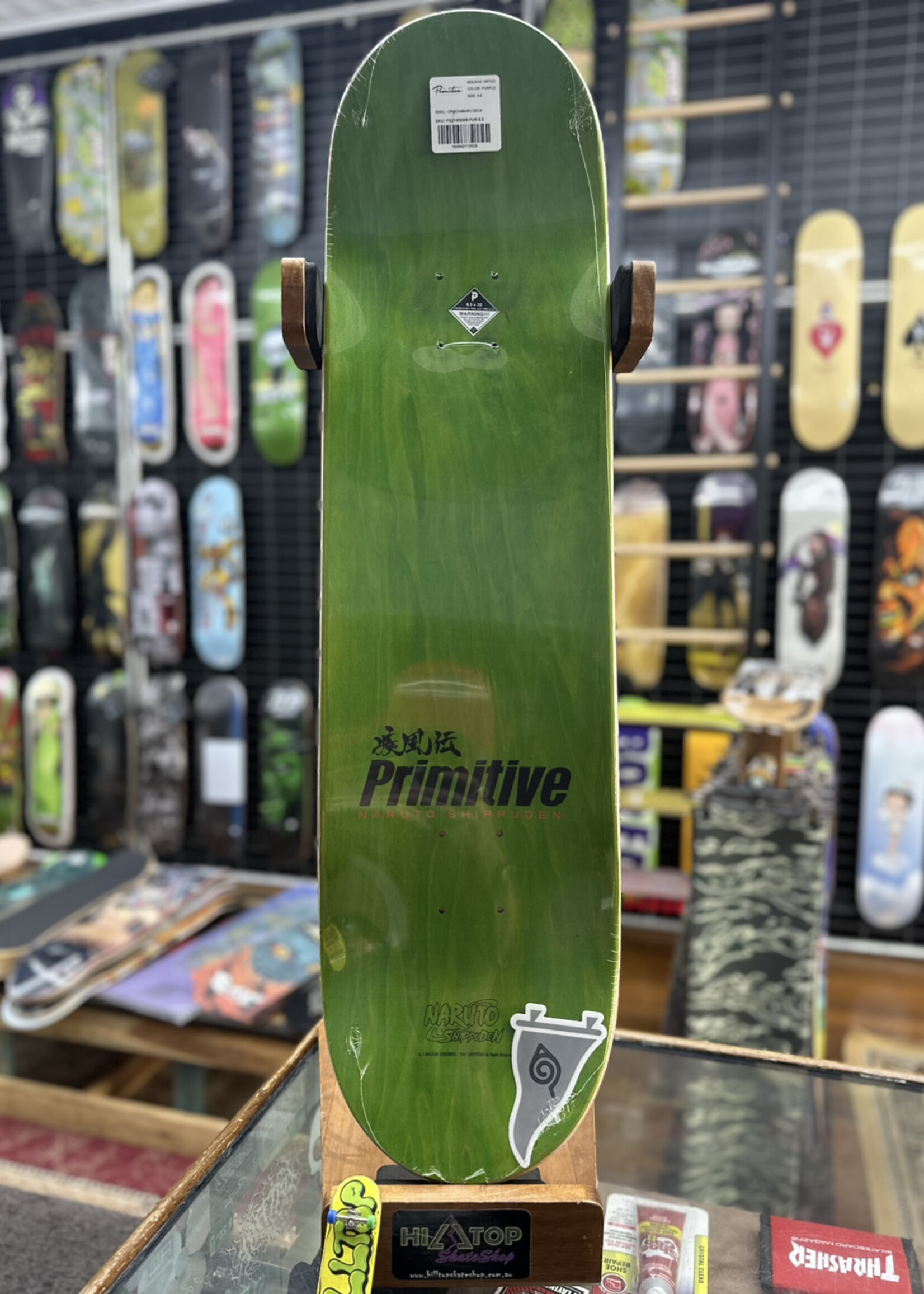 PRIMITIVE PRIMITIVE - Spencer Hamilton Naruto Orochimaru Deck - 8.5"