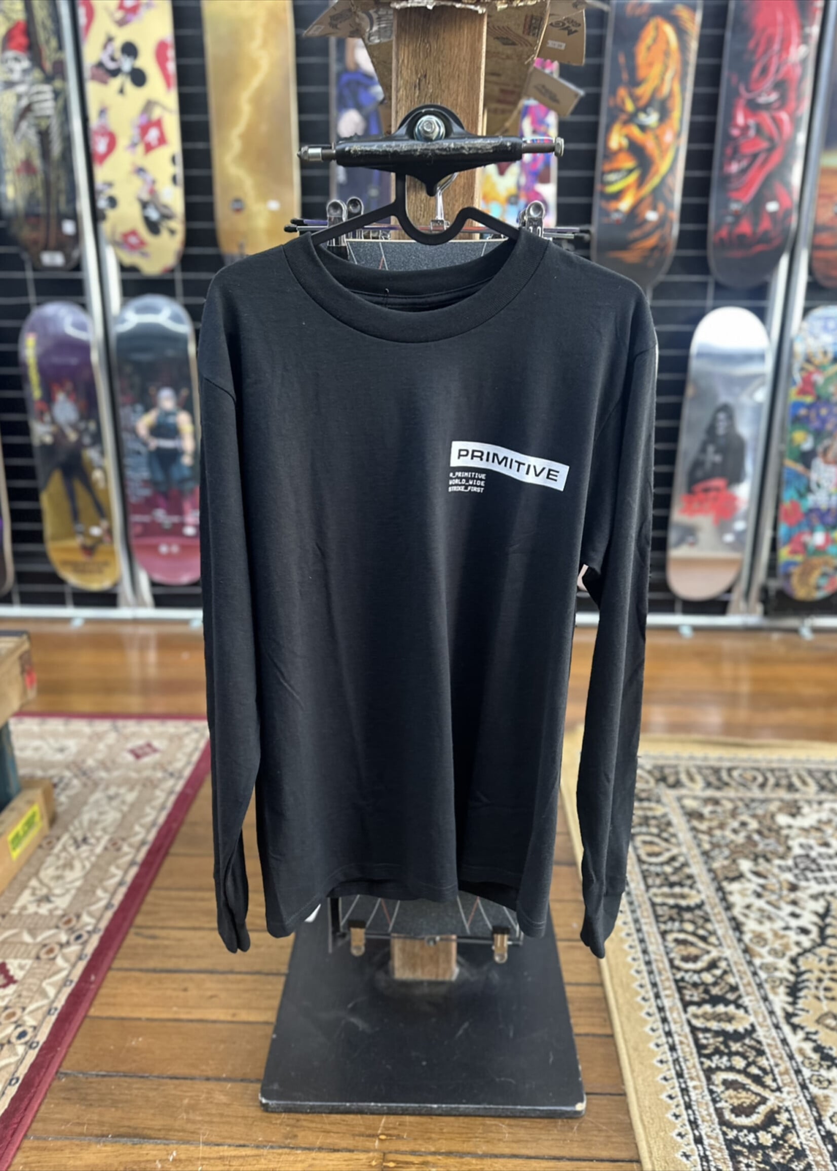 PRIMITIVE PRIMITIVE - COD Tactics Black Long Sleeve Tee - Small