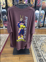 PRIMITIVE PRIMITIVE - My Hero Academia All Might Burgandy Tee - Large