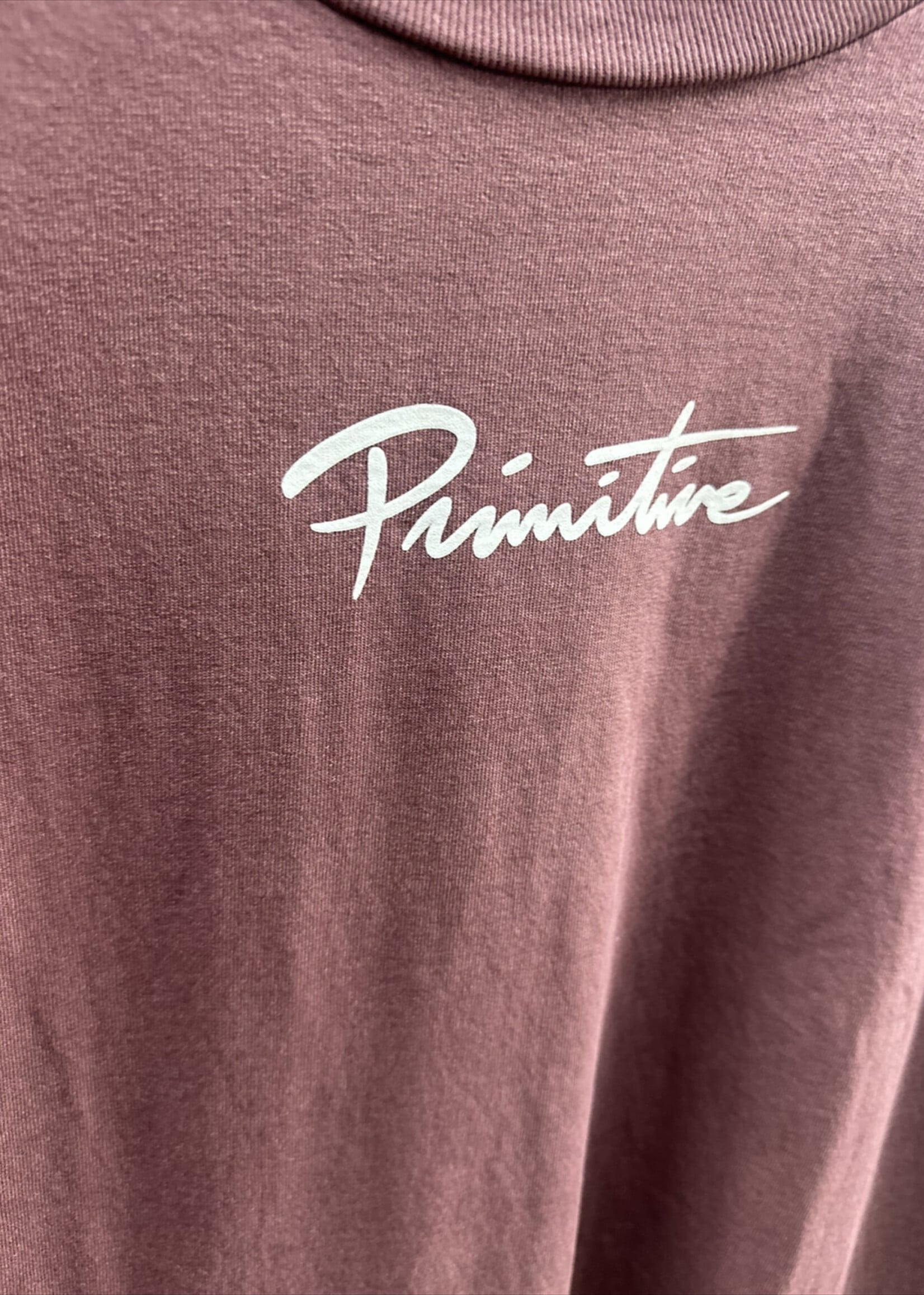 PRIMITIVE PRIMITIVE - My Hero Academia All Might Burgandy Tee - Large