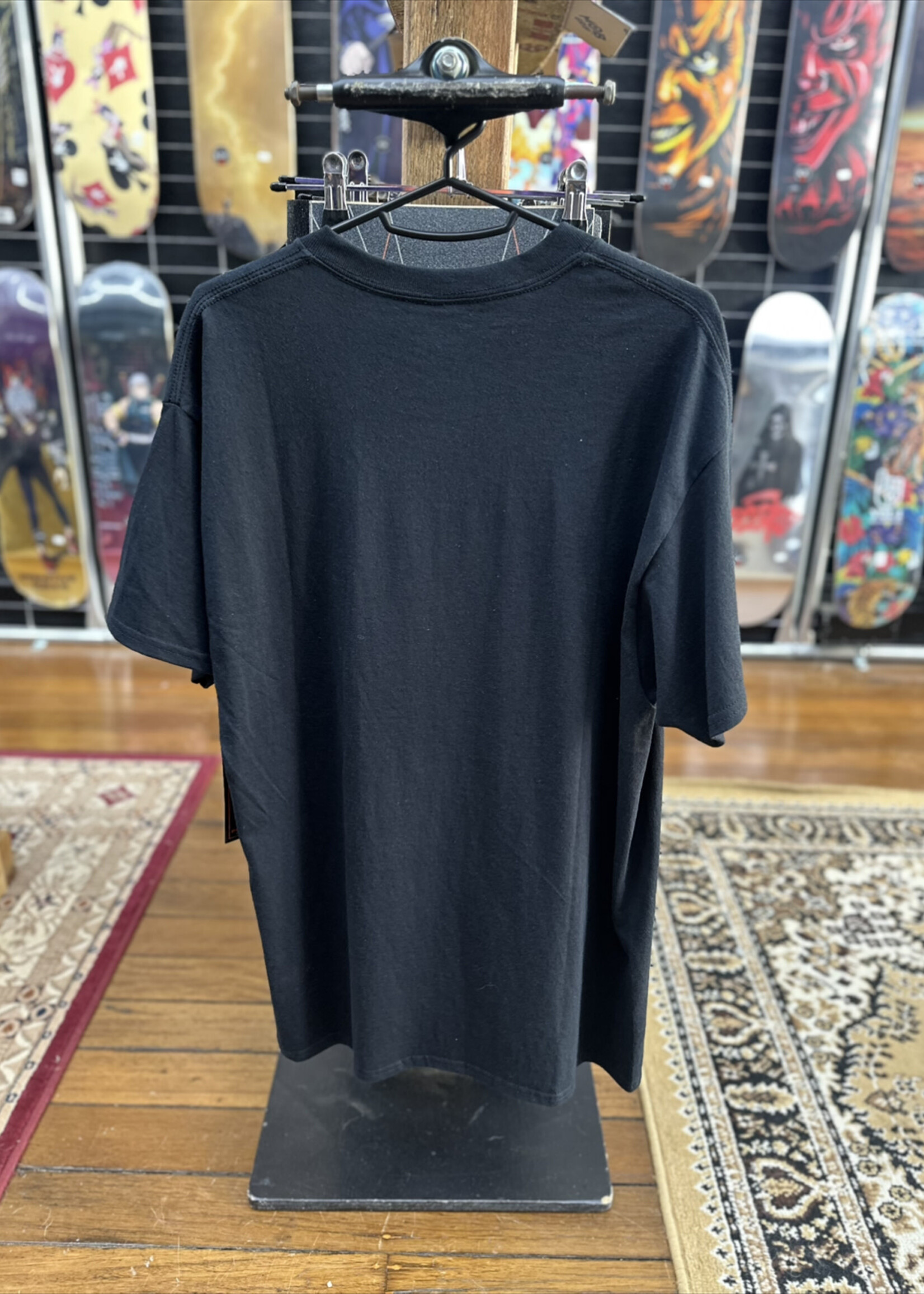 PRIMITIVE PRIMITIVE - Demon Slayer Zenitsu Inosuke Black Tee - Large