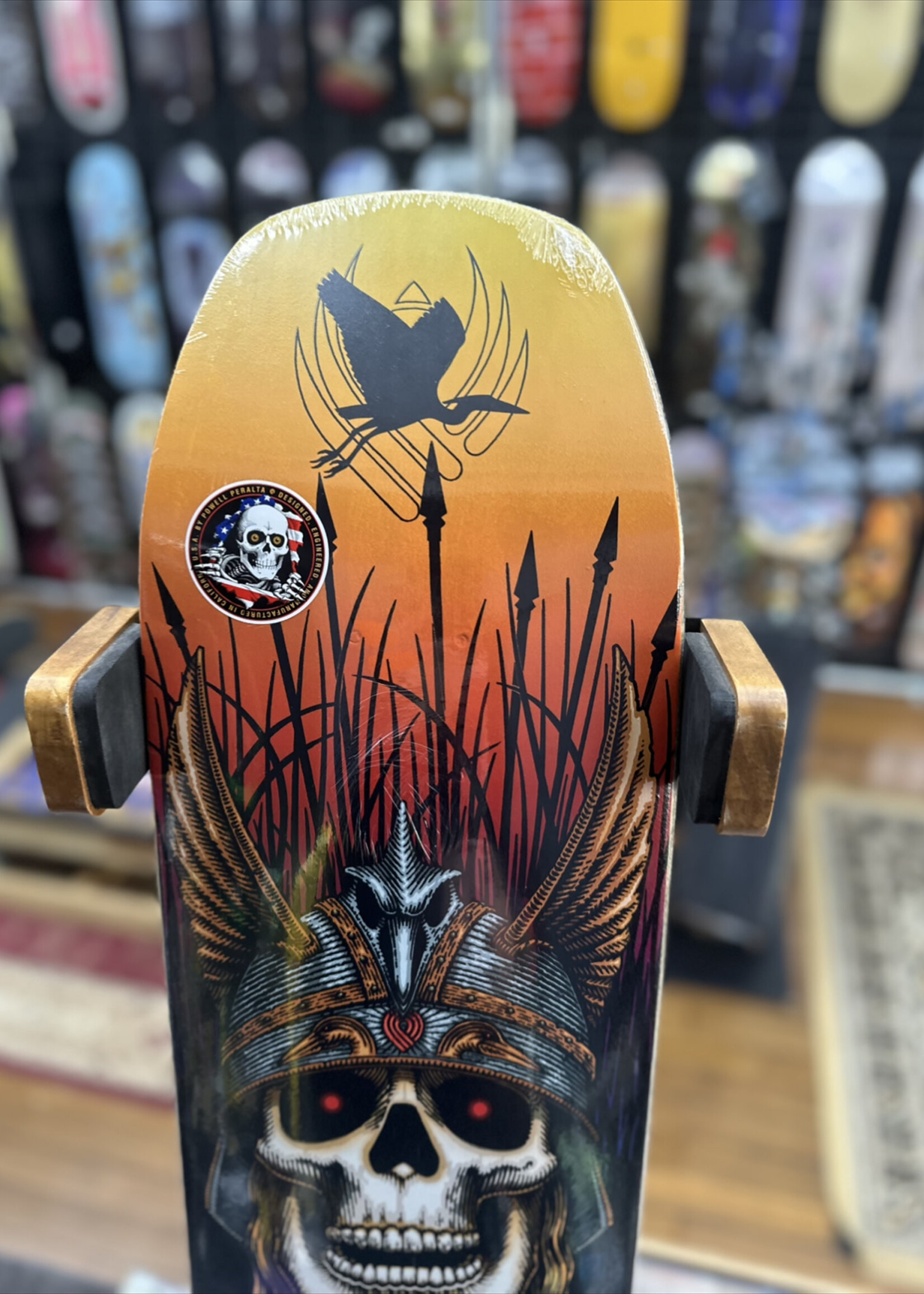 Powell Peralta POWELL PERALTA - Andy Anderson Heron Skull Flight Deck - 8.45"