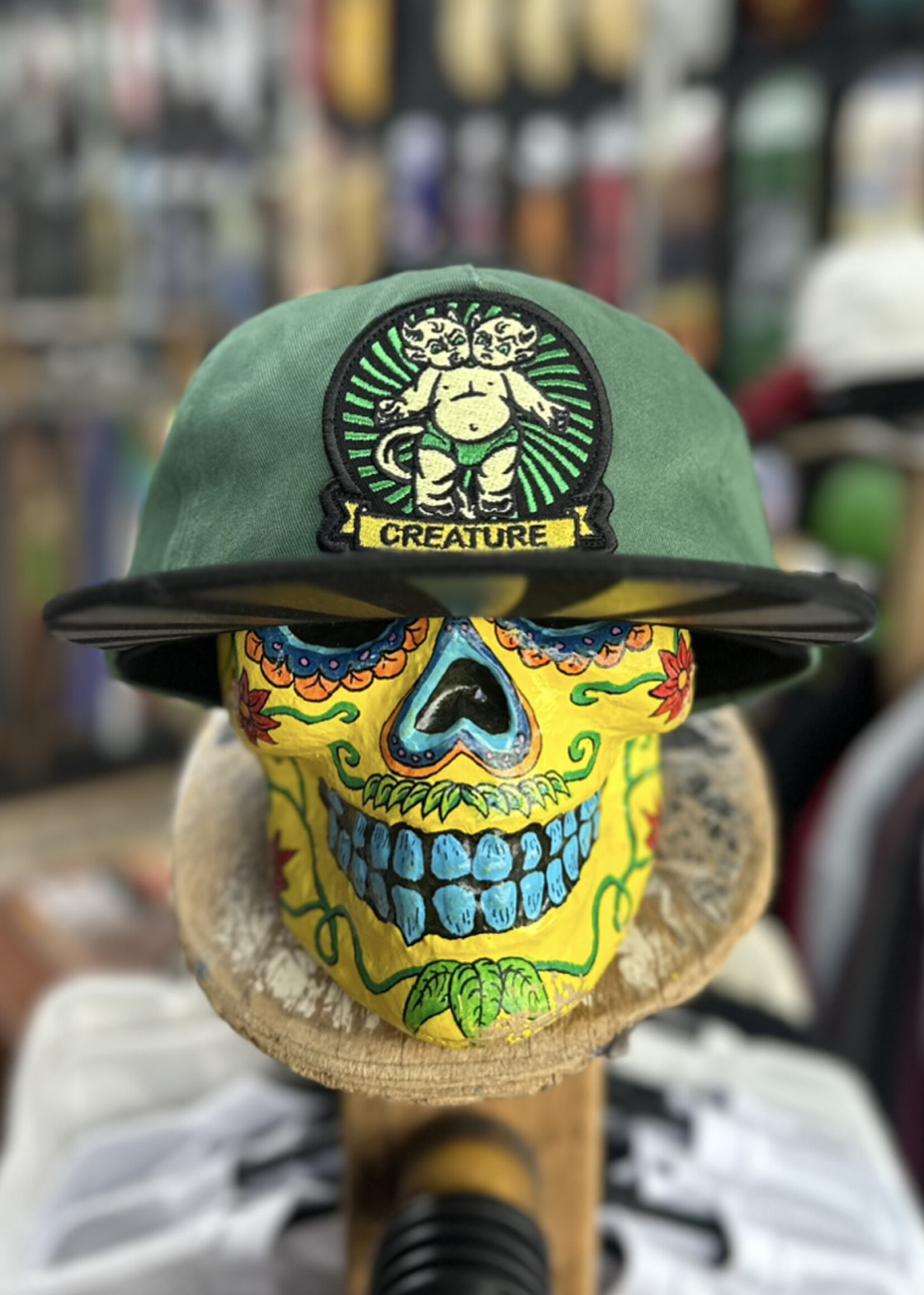 Creature CREATURE - Sideshow Green Adjustable Cap