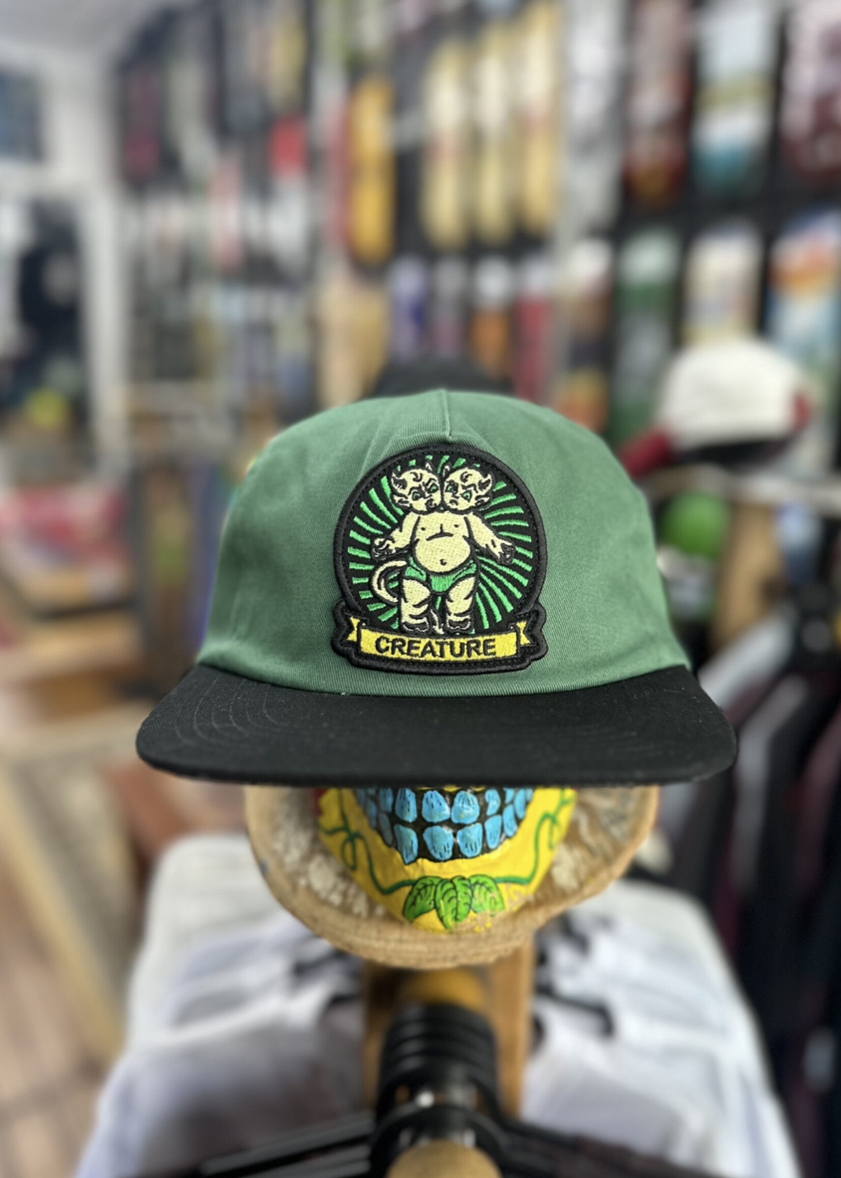 Creature CREATURE - Sideshow Green Adjustable Cap