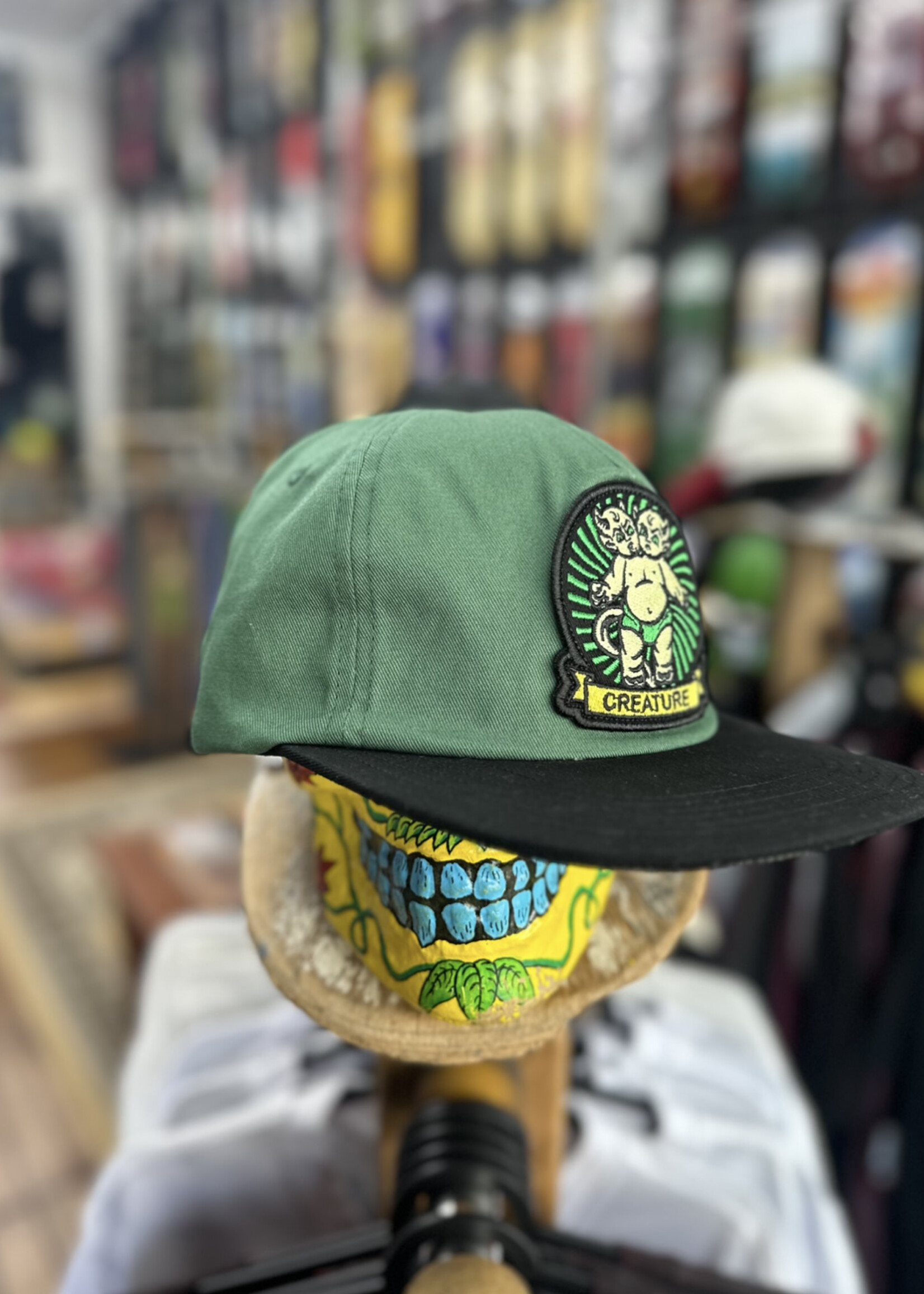 Creature CREATURE - Sideshow Green Adjustable Cap