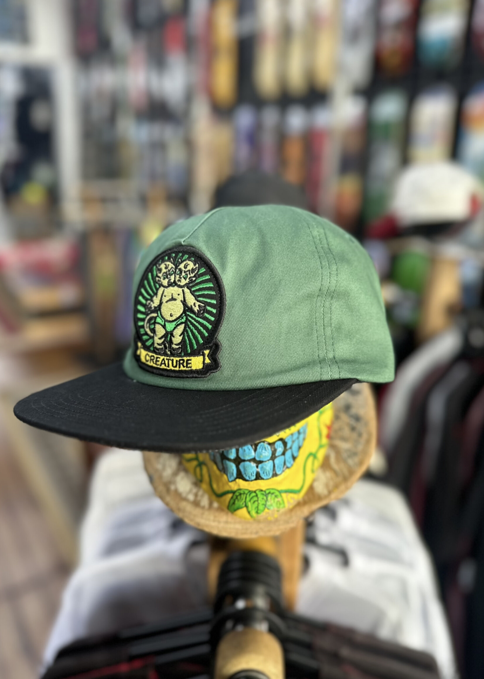 Creature CREATURE - Sideshow Green Adjustable Cap