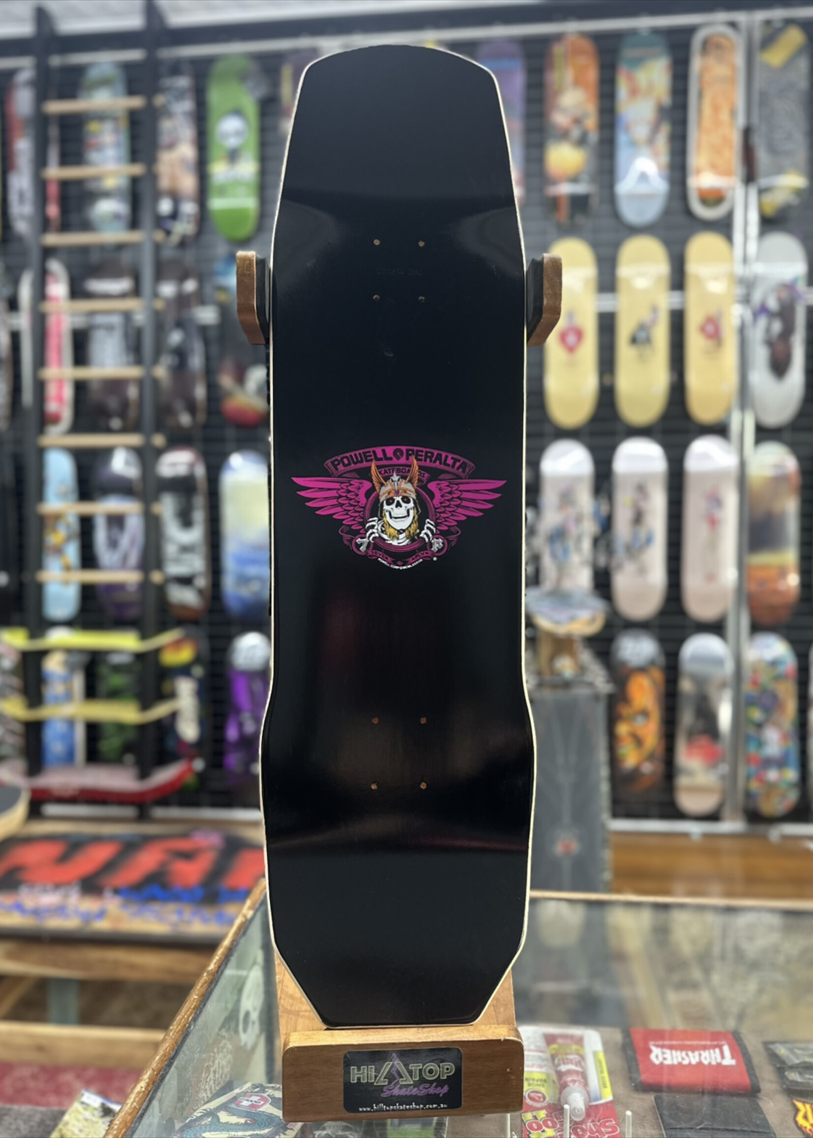 Powell Peralta POWELL PERALTA - Andy Anderson Heron Skull Pink Foil - 9.13"