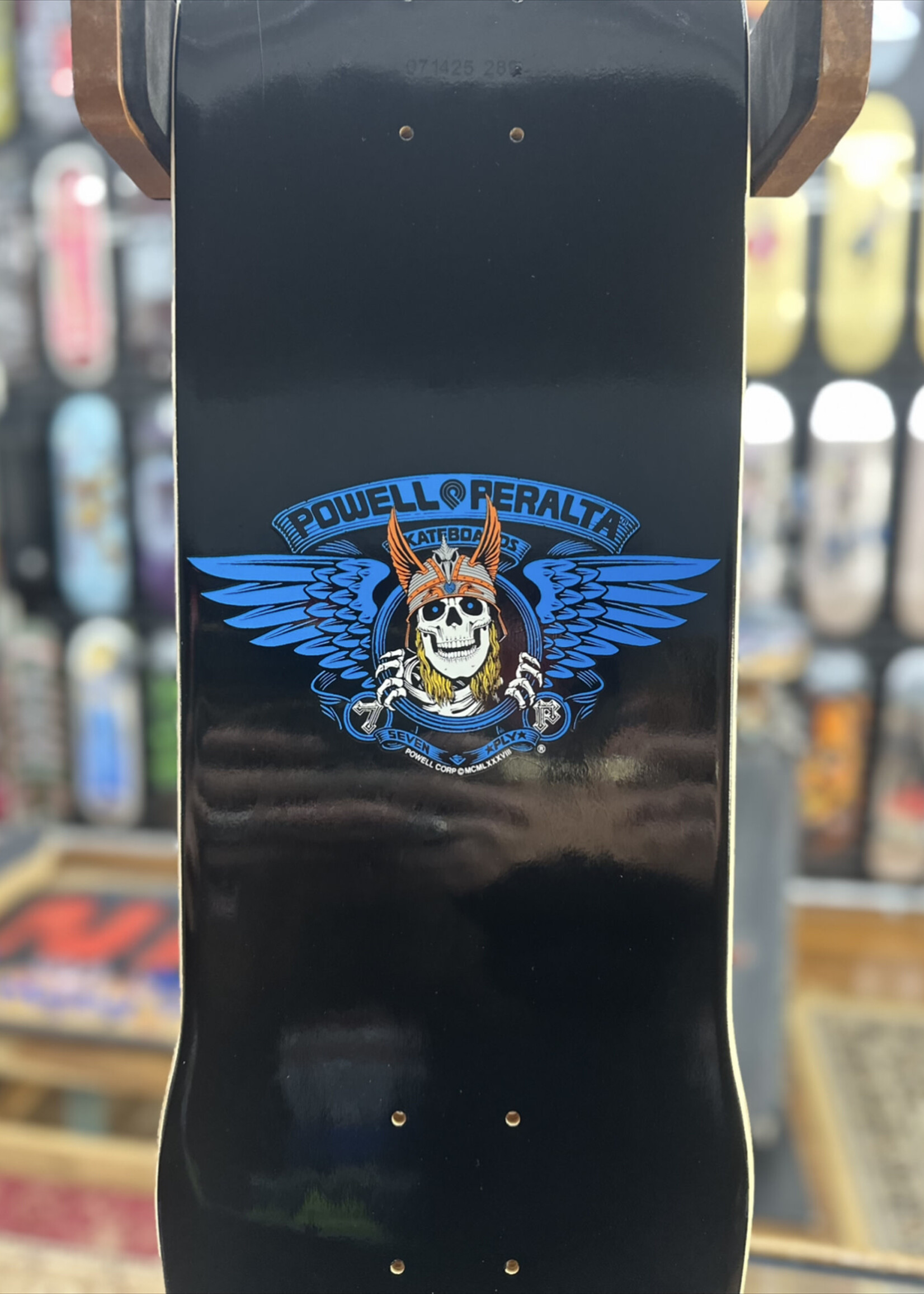 Powell Peralta POWELL PERALTA - Andy Anderson Heron Skull Blue Foil - 8.45"