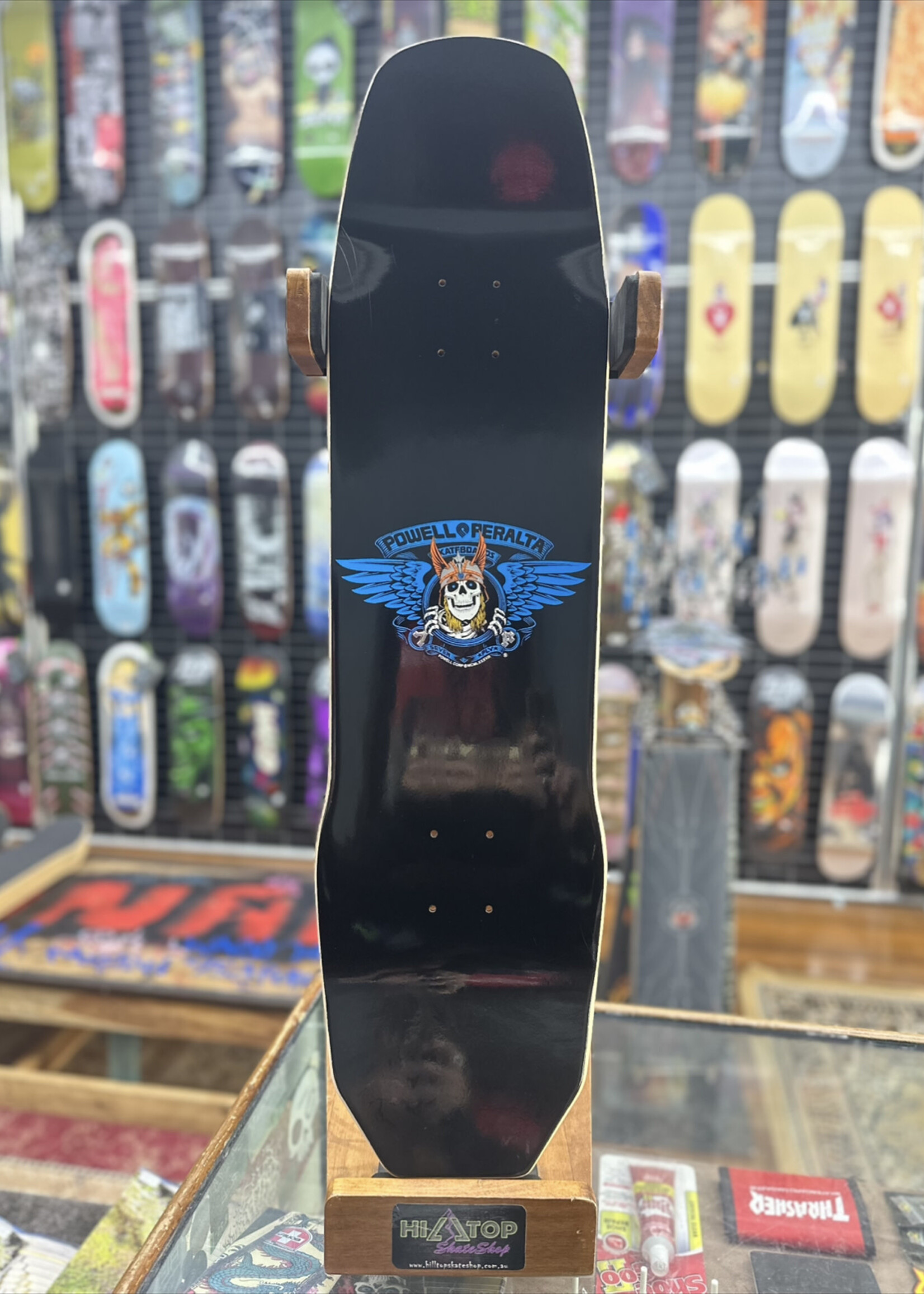 Powell Peralta POWELL PERALTA - Andy Anderson Heron Skull Blue Foil - 8.45"