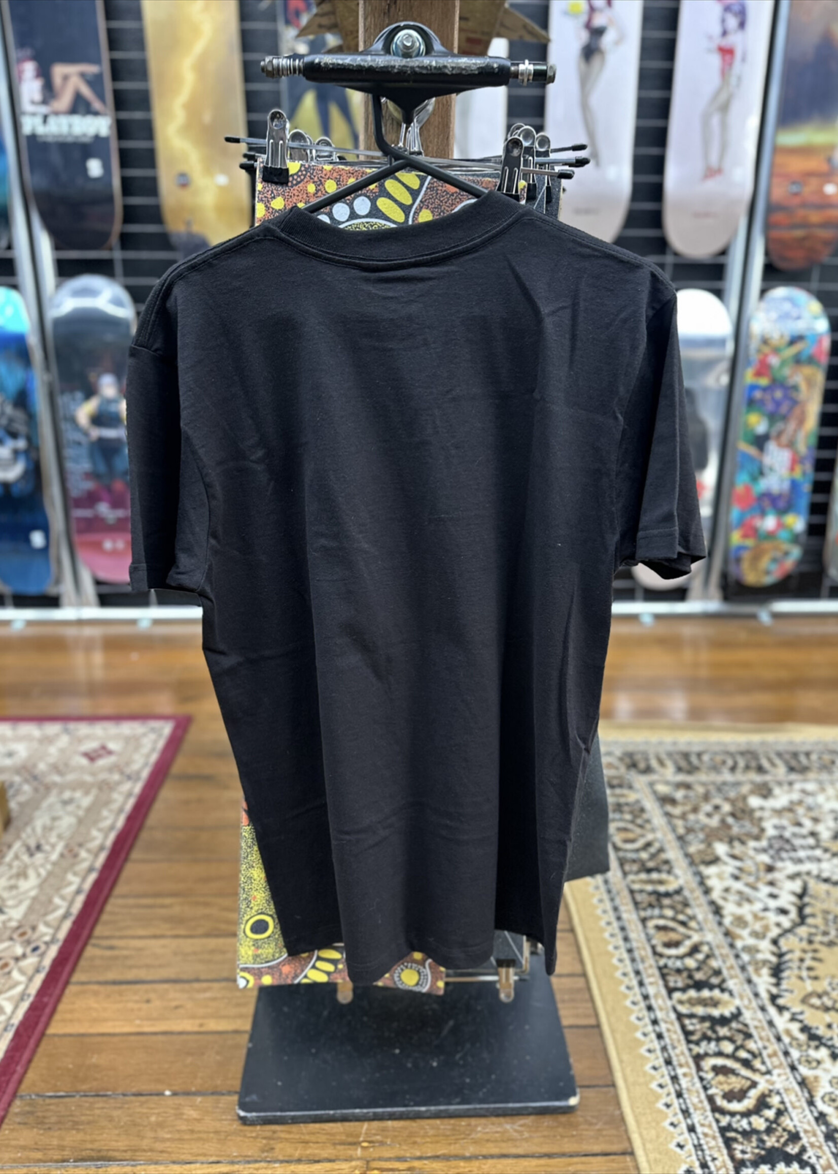 PRIME WOOD LA PRIME WOOD LA - Jason Lee Cat in a Hat Black Tee