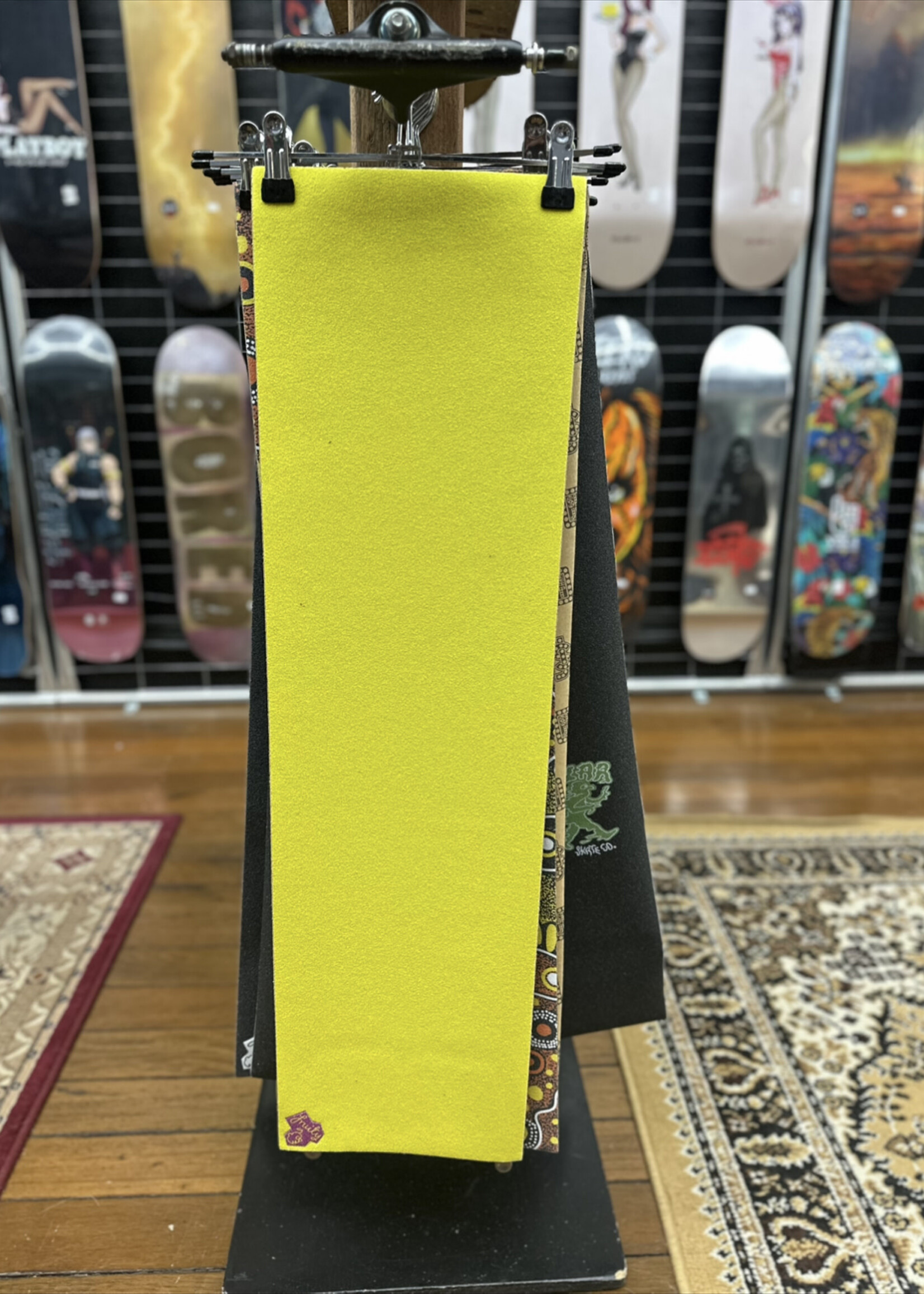 Fruity Grip FRUITY GRIP - Yellow Griptape - 9" x 33"