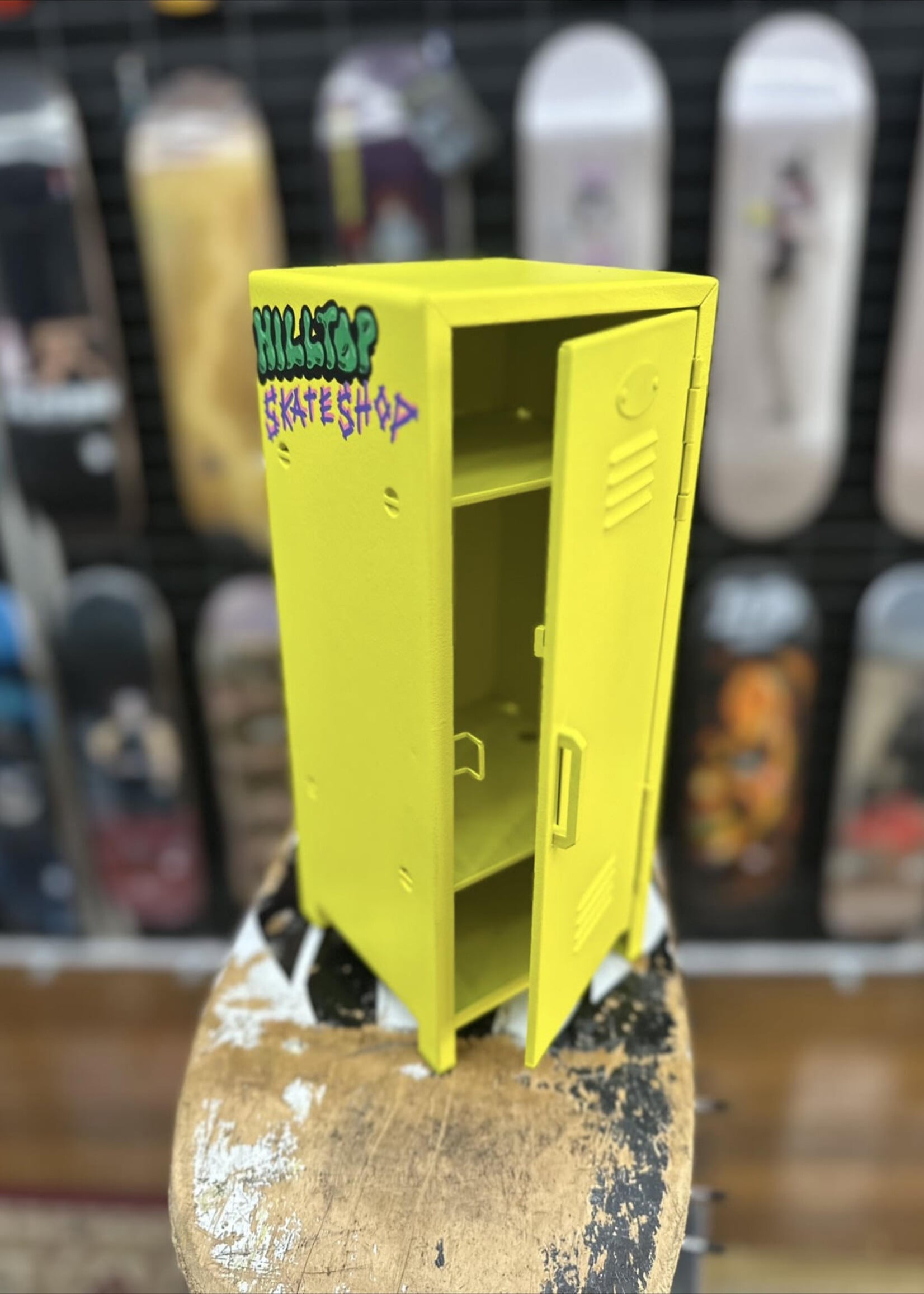 Hilltop Skateshop HILLTOP SKATESHOP - Customisable Desktop Mini Locker Storage