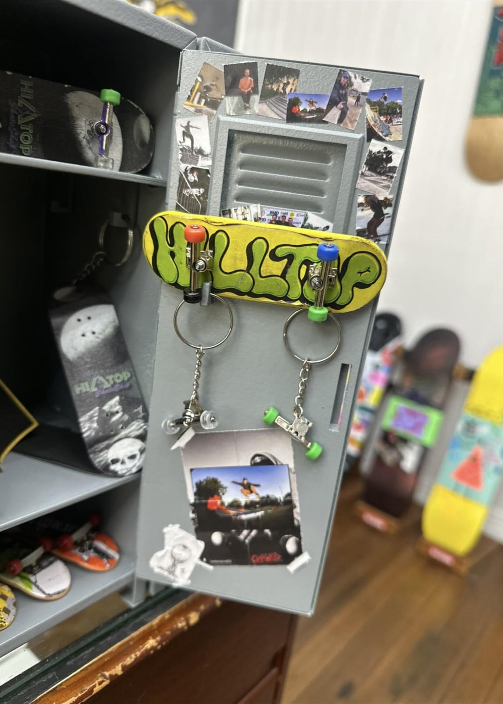 Hilltop Skateshop HILLTOP SKATESHOP - Customisable Desktop Mini Locker Storage